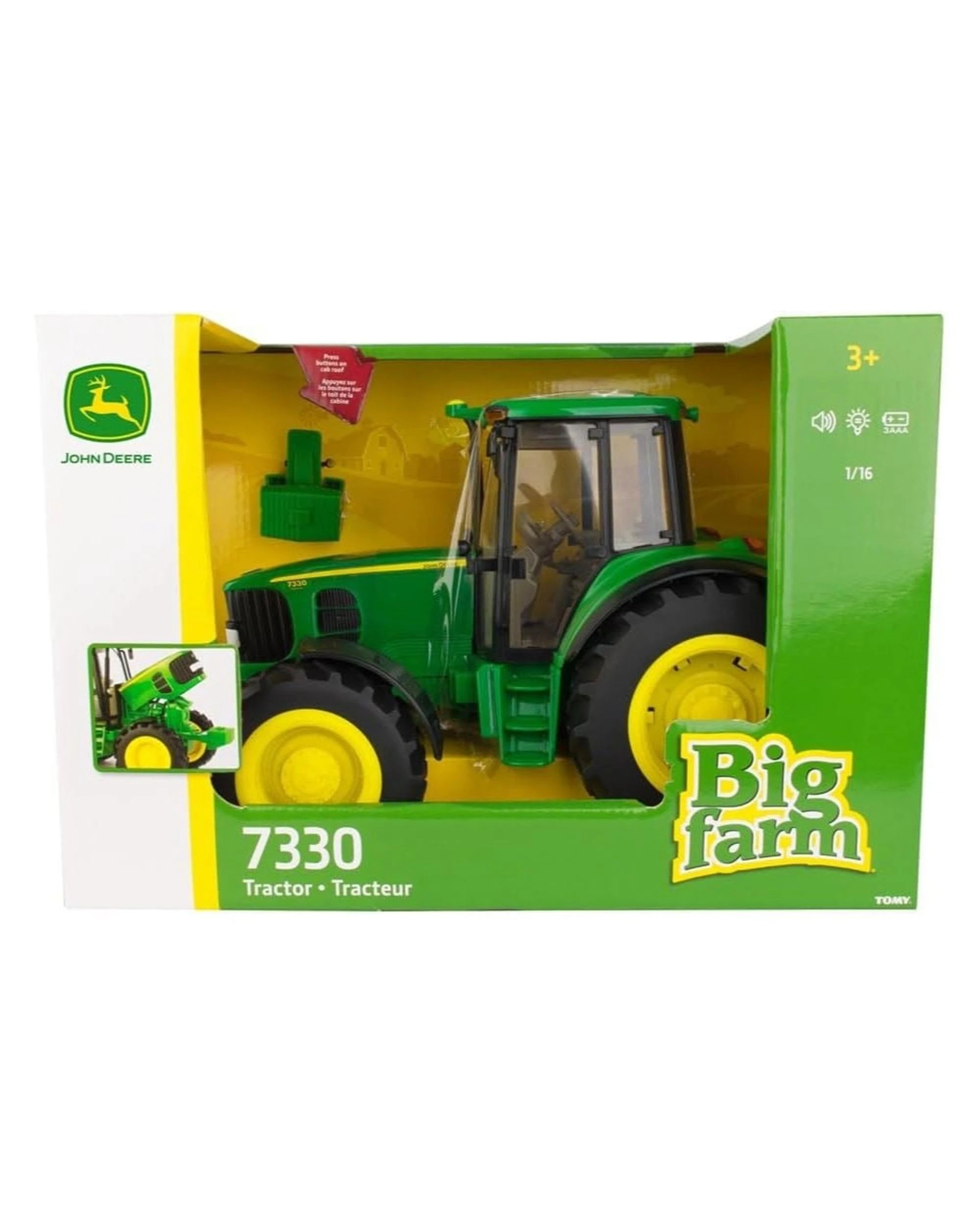 2 John Deere Big Farm 1:16 Scale 7330 Tractor, 2 of 10