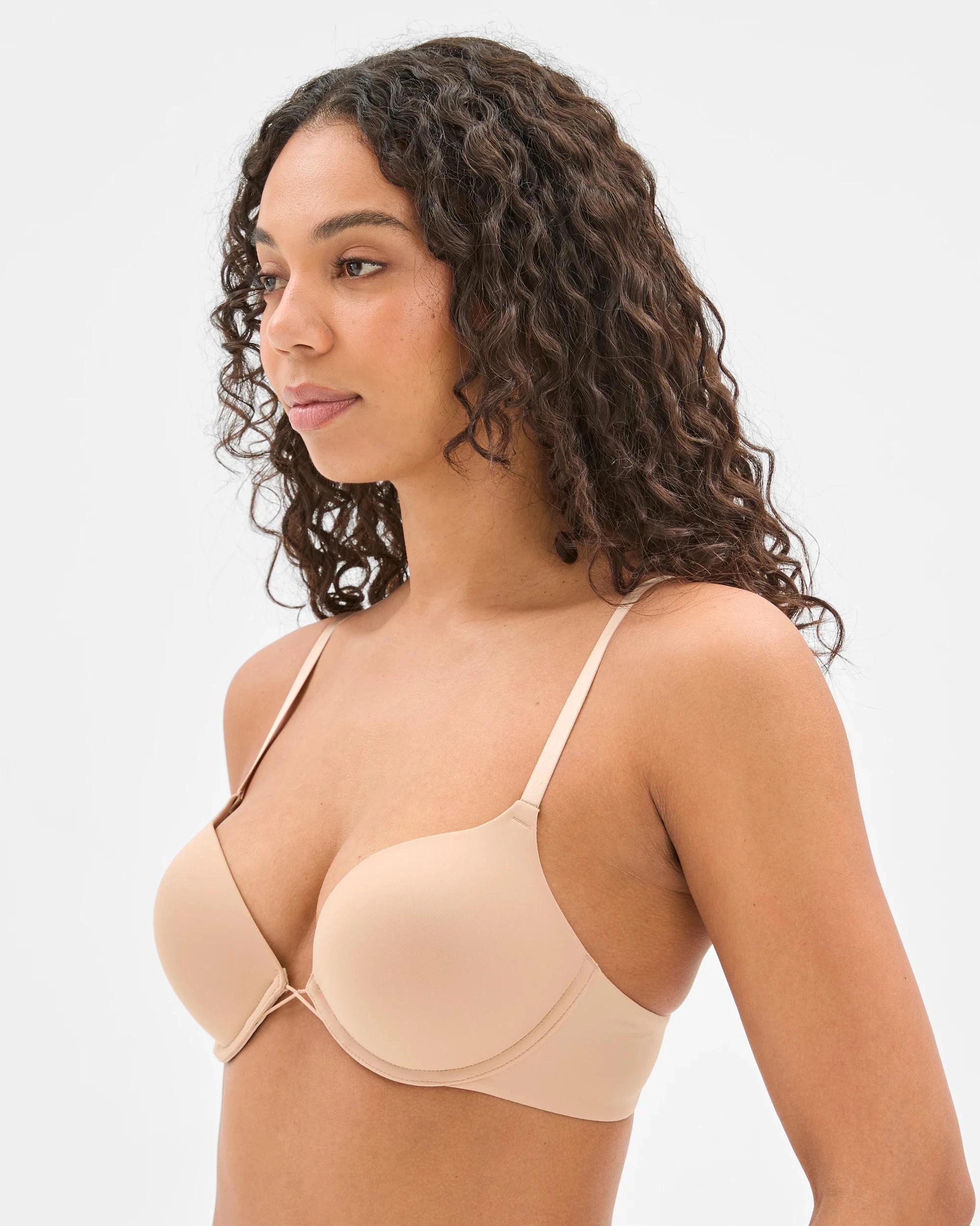2 Target Womens Super Push Up Bra LATTE, 2 of 4