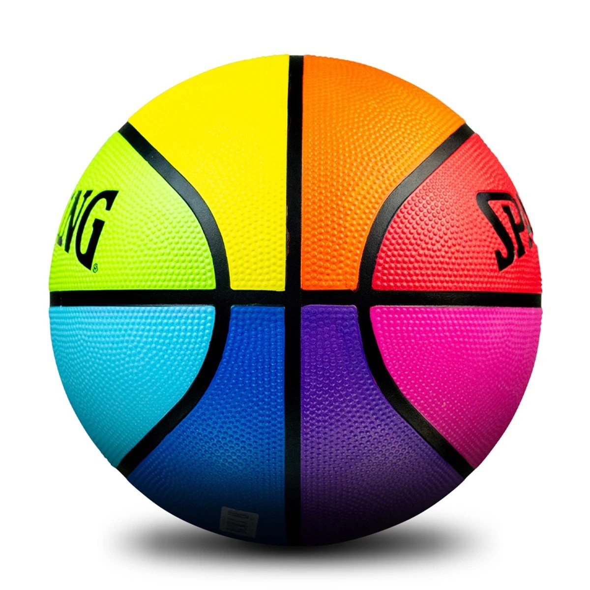 3 Spalding Rainbow Basketball - Size 6, 3 of 4
