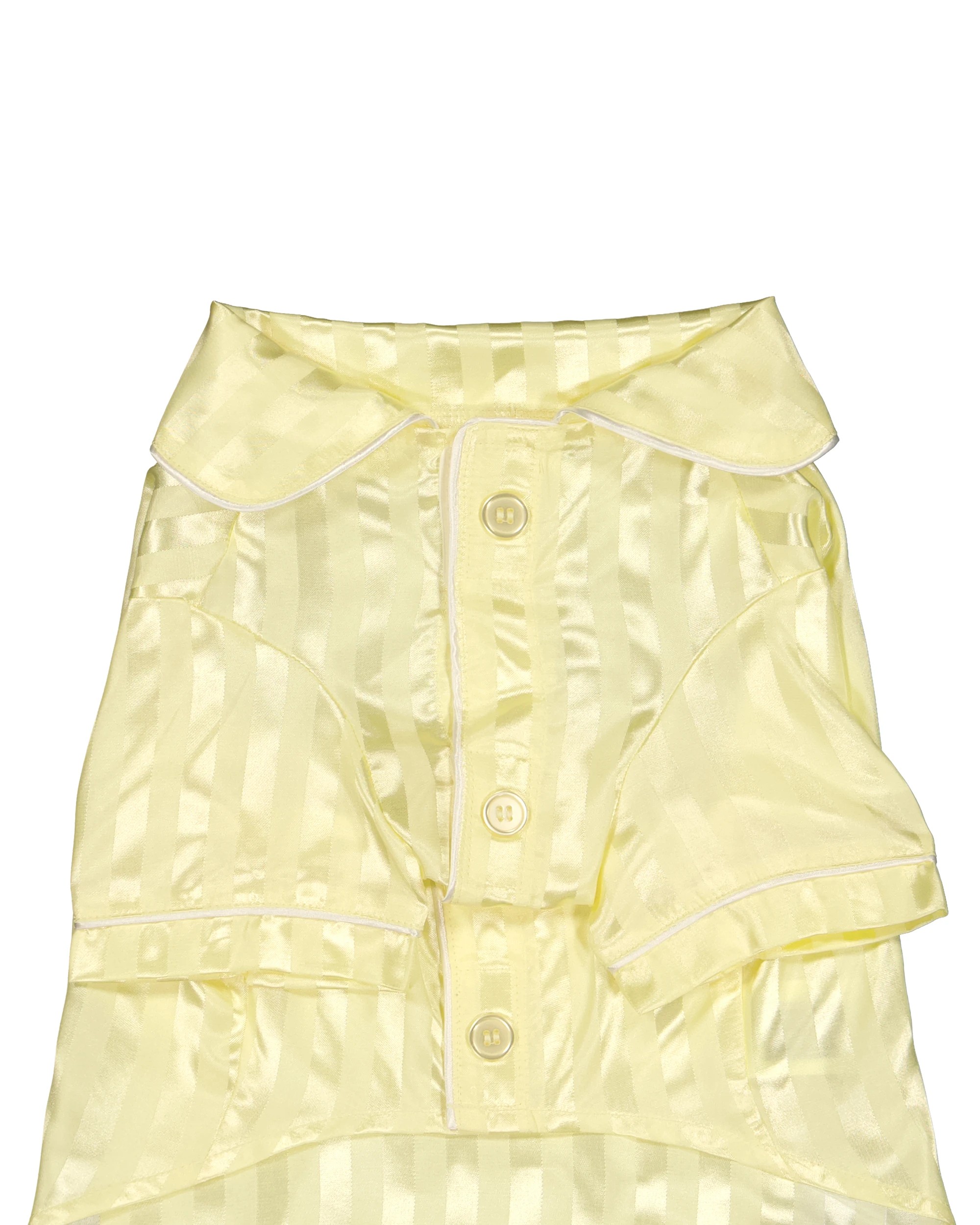 7 Pet Satin Pyjamas - Medium, Yellow, 7 of 9