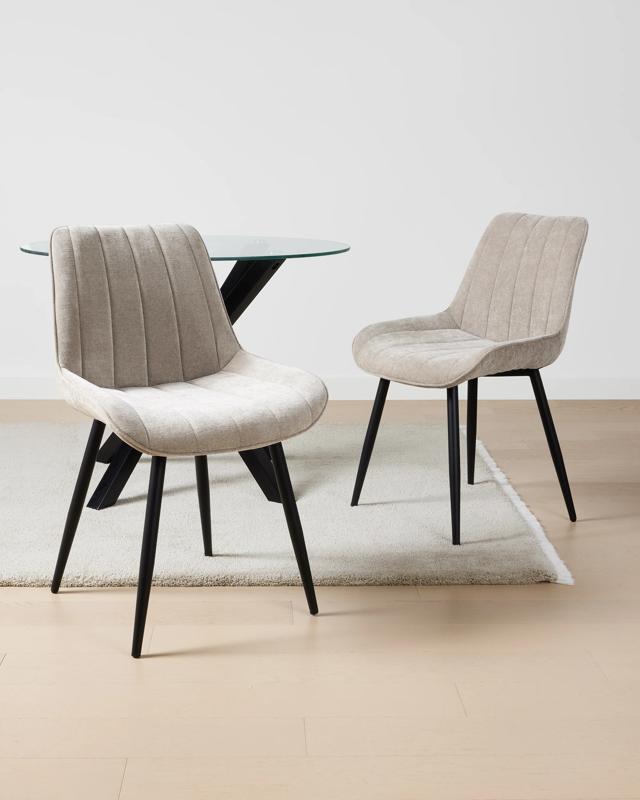 Harlo Set of 2 Dining Chairs - M