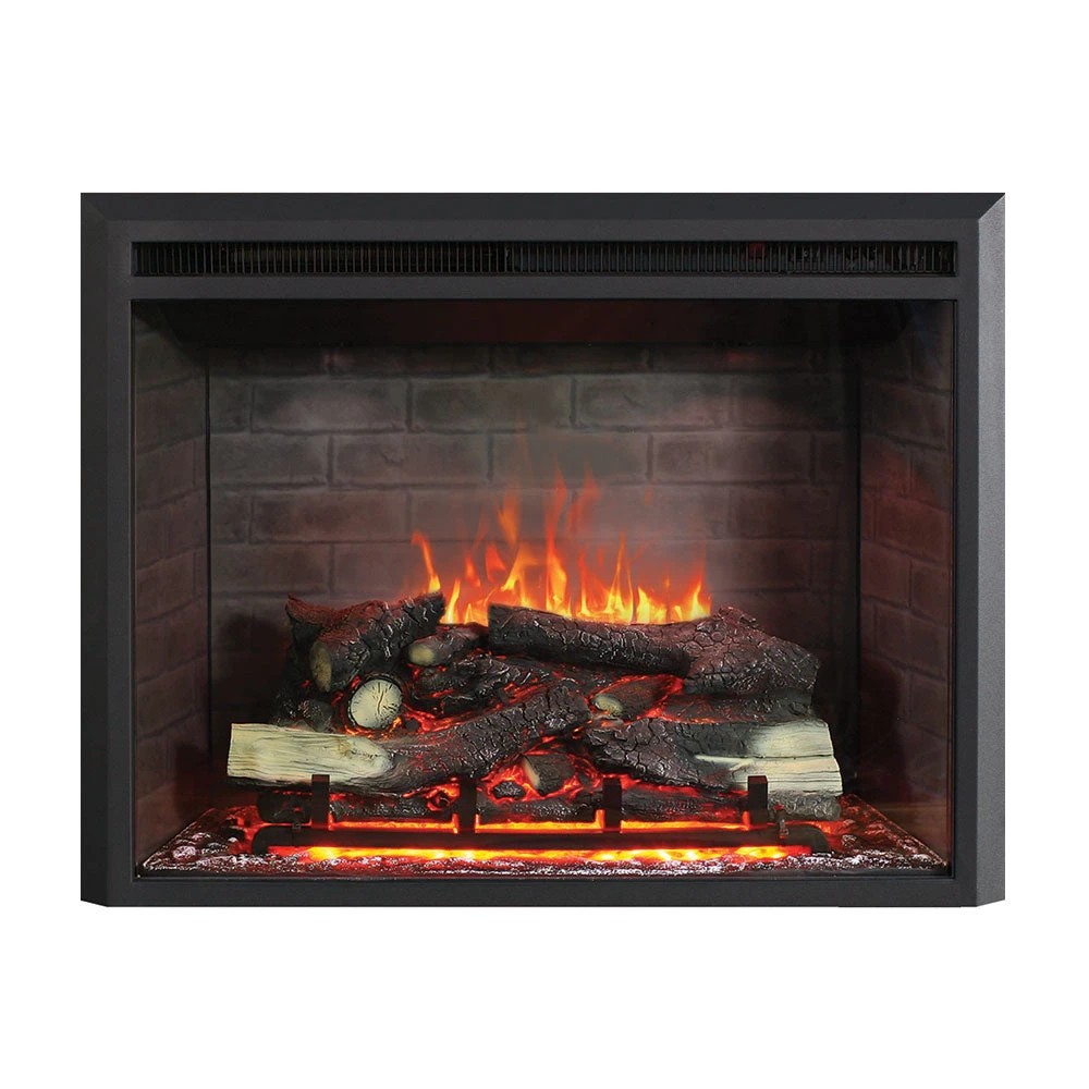 1 Moda Living Primo 30 inch Electric Fireplace Insert - Black, 1 of 1