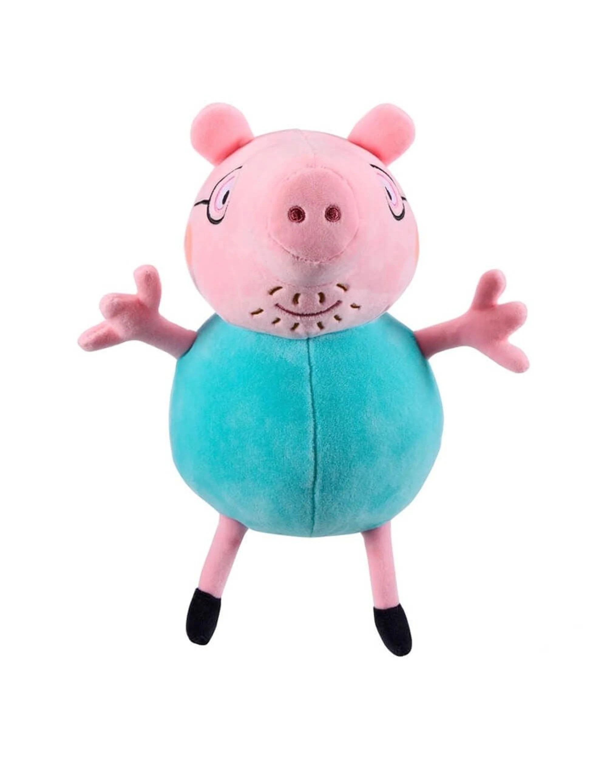 3 Peppa Pig Family - Classic Outfits -  Plush 5 Pack, 3 of 5