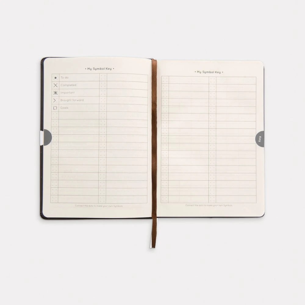 4 Otto A5 The Dot Journal Brown, 4 of 8