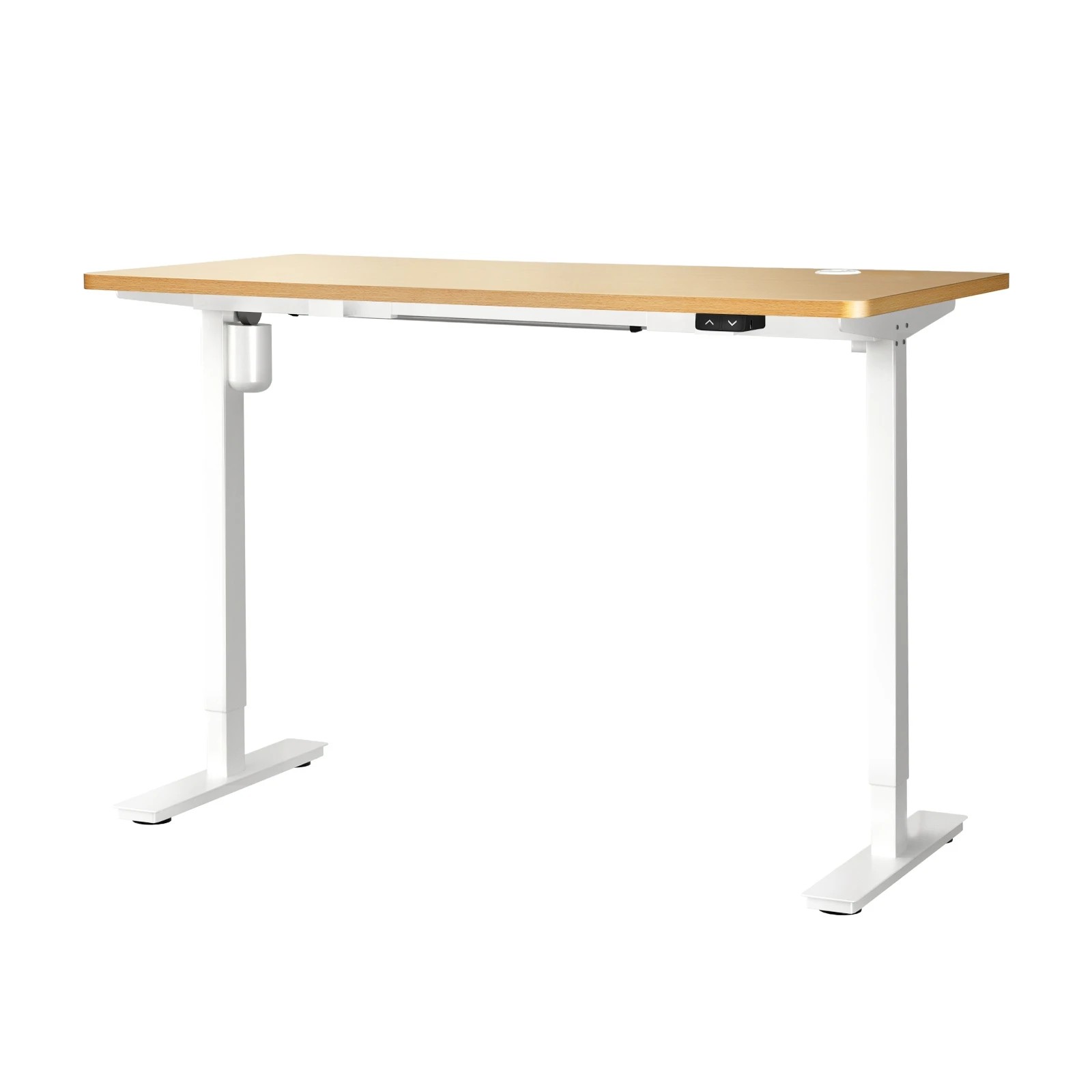 1 Oikiture 140cm Electric Standing Desk Single Motor Height Adjustable Sit Stand Table Top
 - Multi, 1 of 4