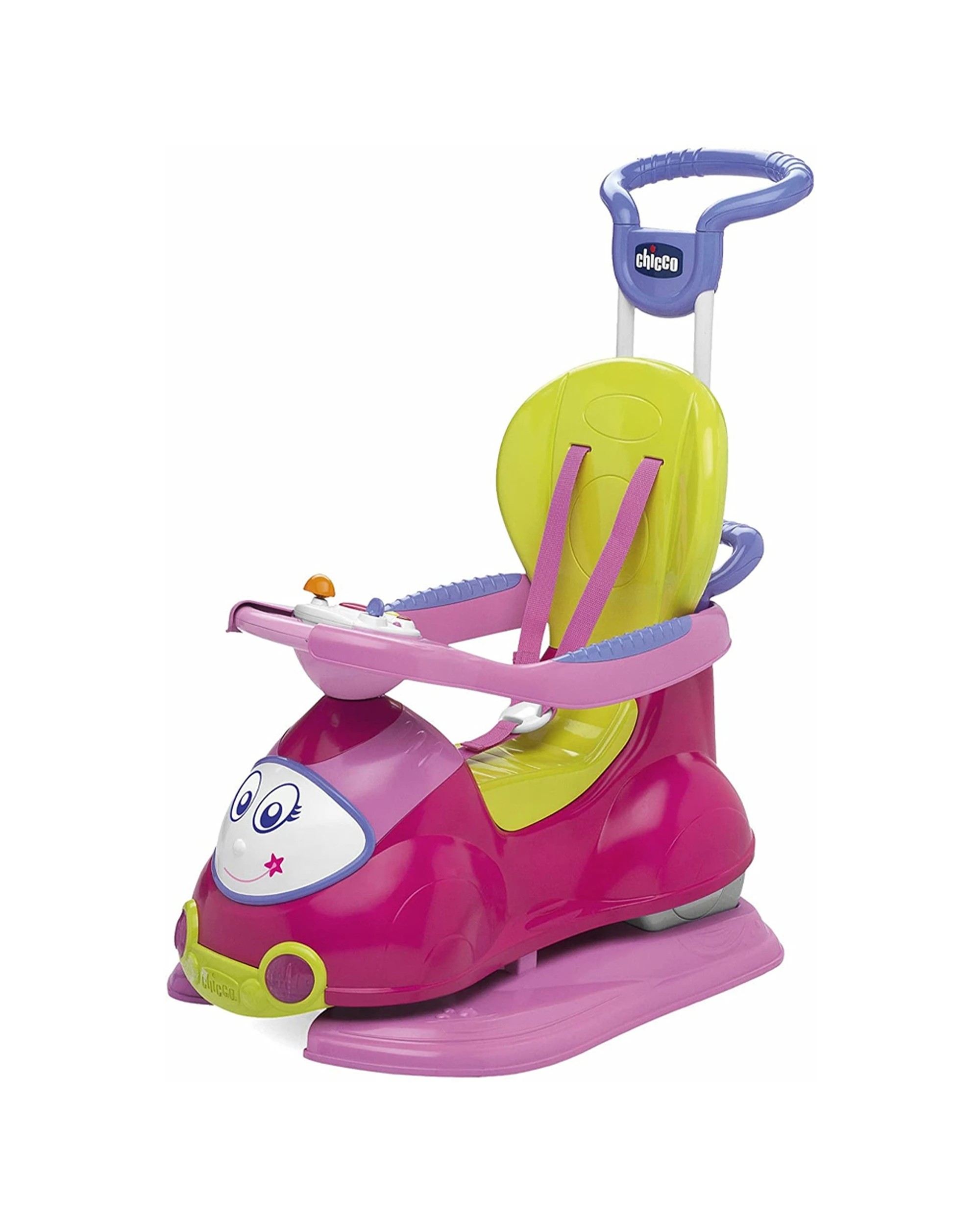 2 Chicco Toy Quattro 4 In 1 Ride On 9-36 Months With Sounds And Melodies - Pink, 2 of 2