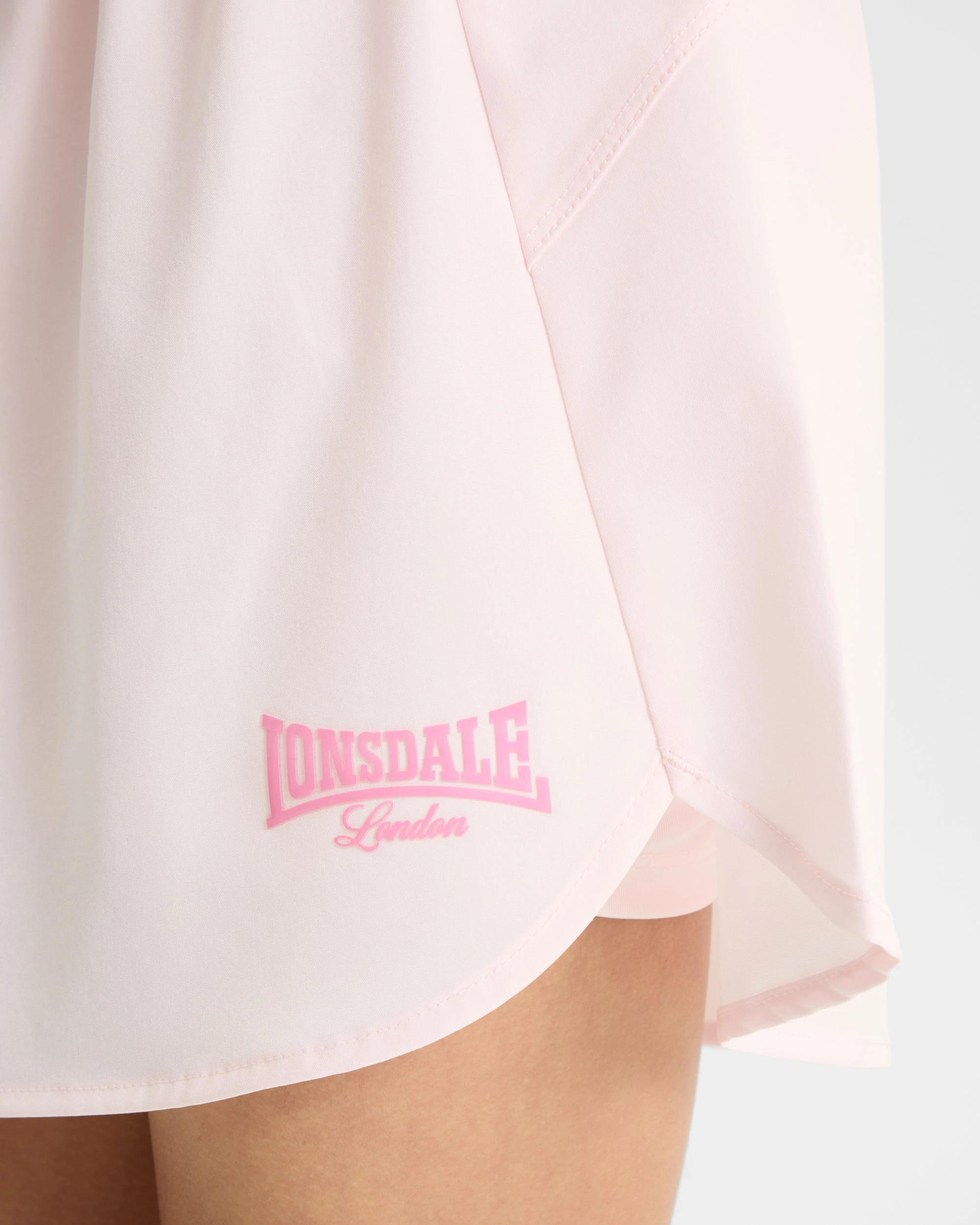 4 Lonsdale London Training Skort PINK, 4 of 6