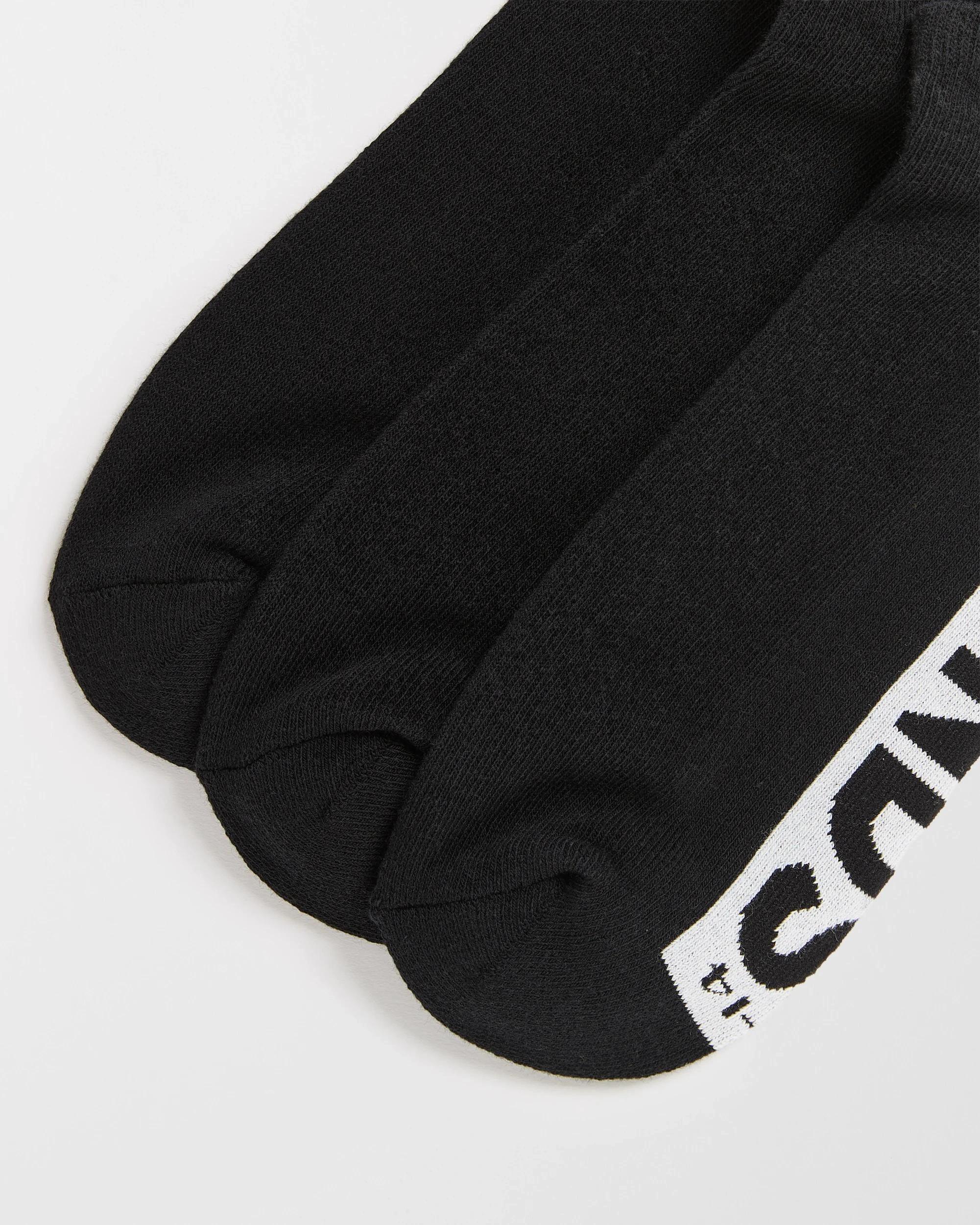 2 Mens Original Low Cut Socks 3 Pack - Bonds BLACK, 2 of 2