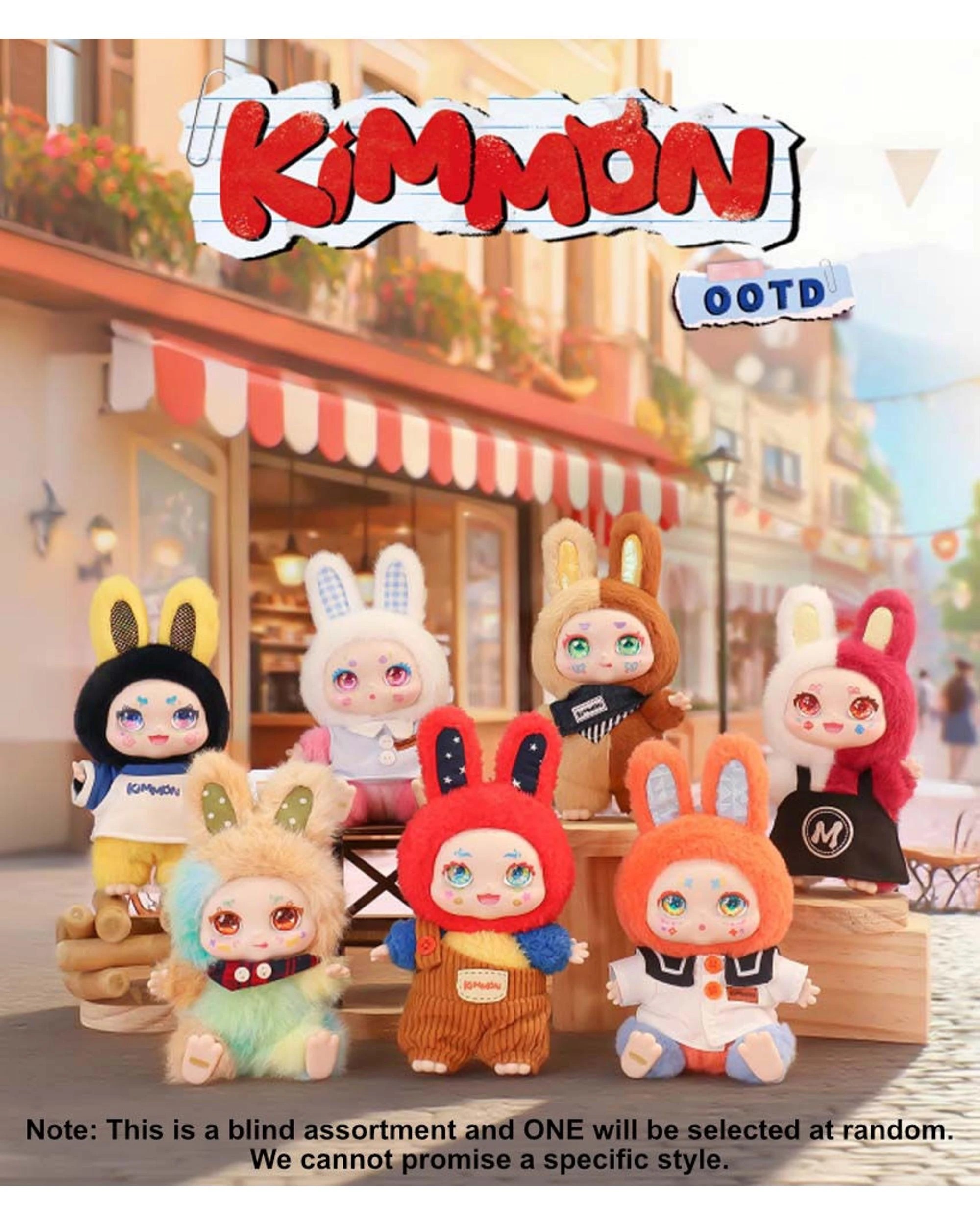 3 Kimmon OOTD Fashion Trend Plush Doll Blind Box, 3 of 10