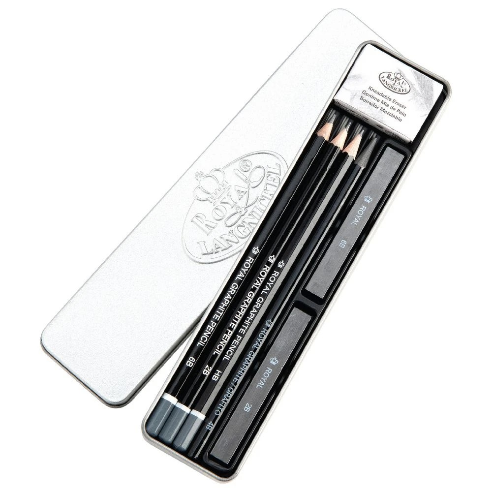2 Royal & Langnickel Mini Sketch Tin 8 Piece, 2 of 5