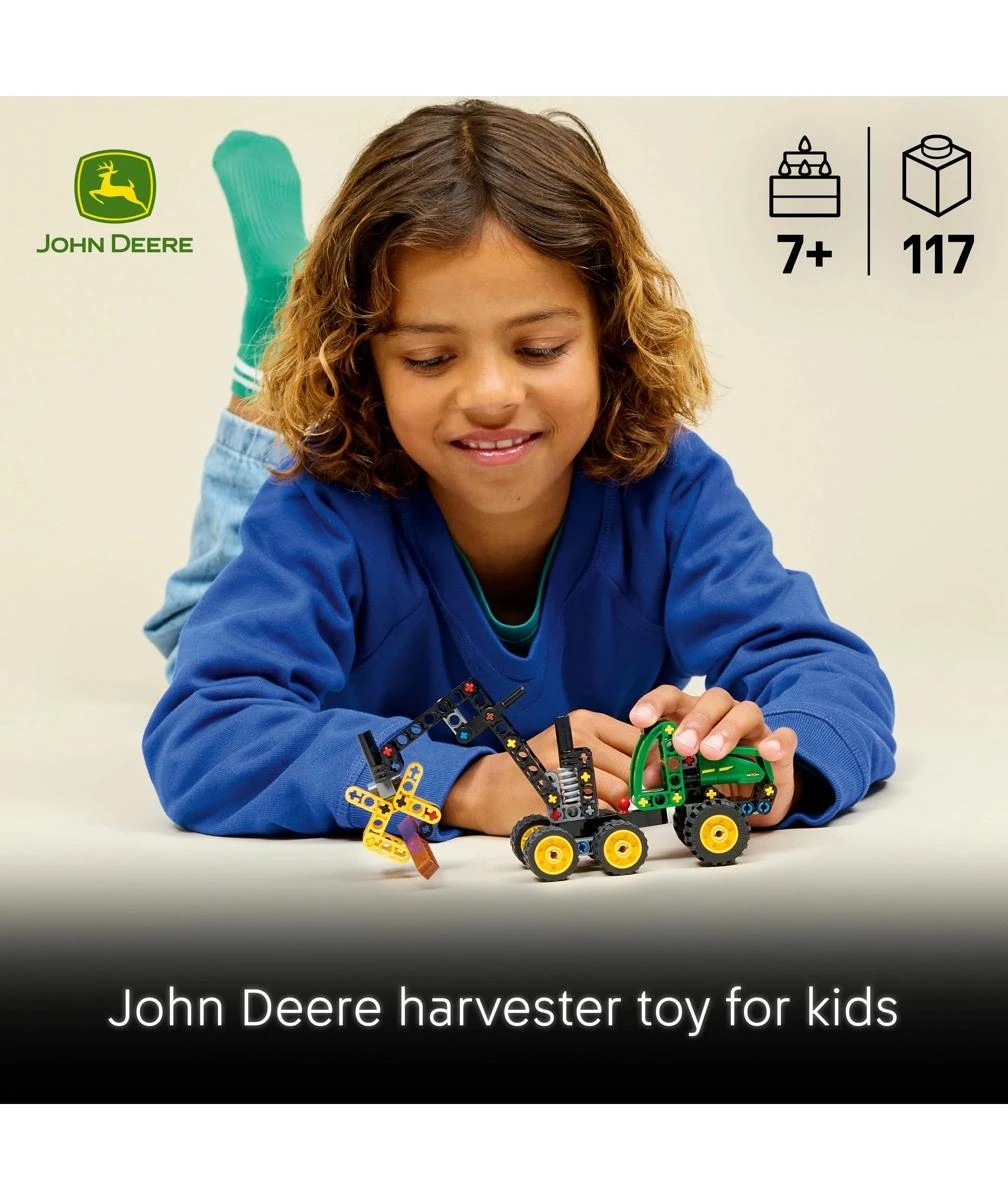 3 LEGO Technic John Deere 1470H Wheeled Harvester 42218, 3 of 10