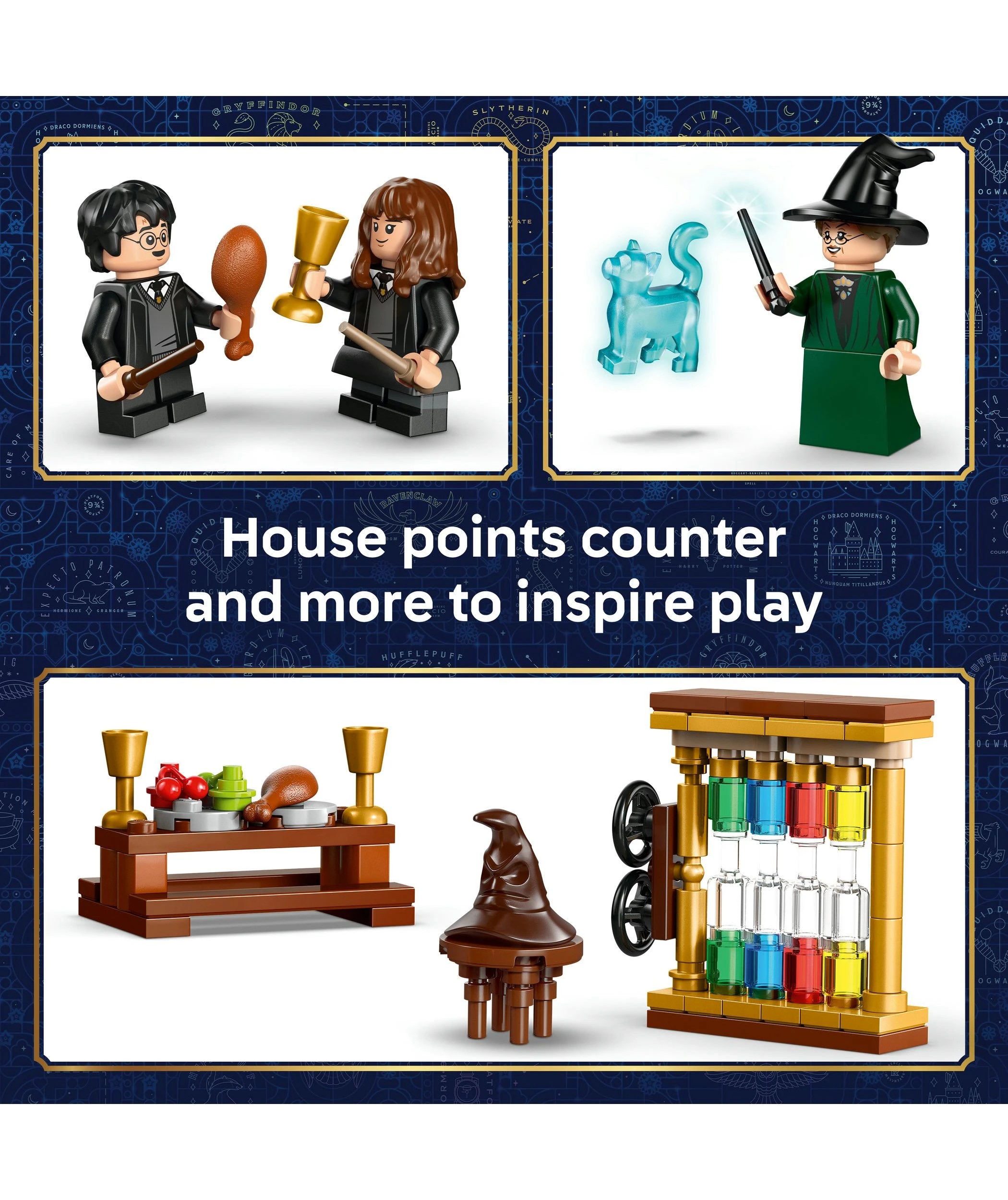 5 LEGO Harry Potter Hogwarts Castle: Sorting Hat Ceremony 76460, 5 of 10