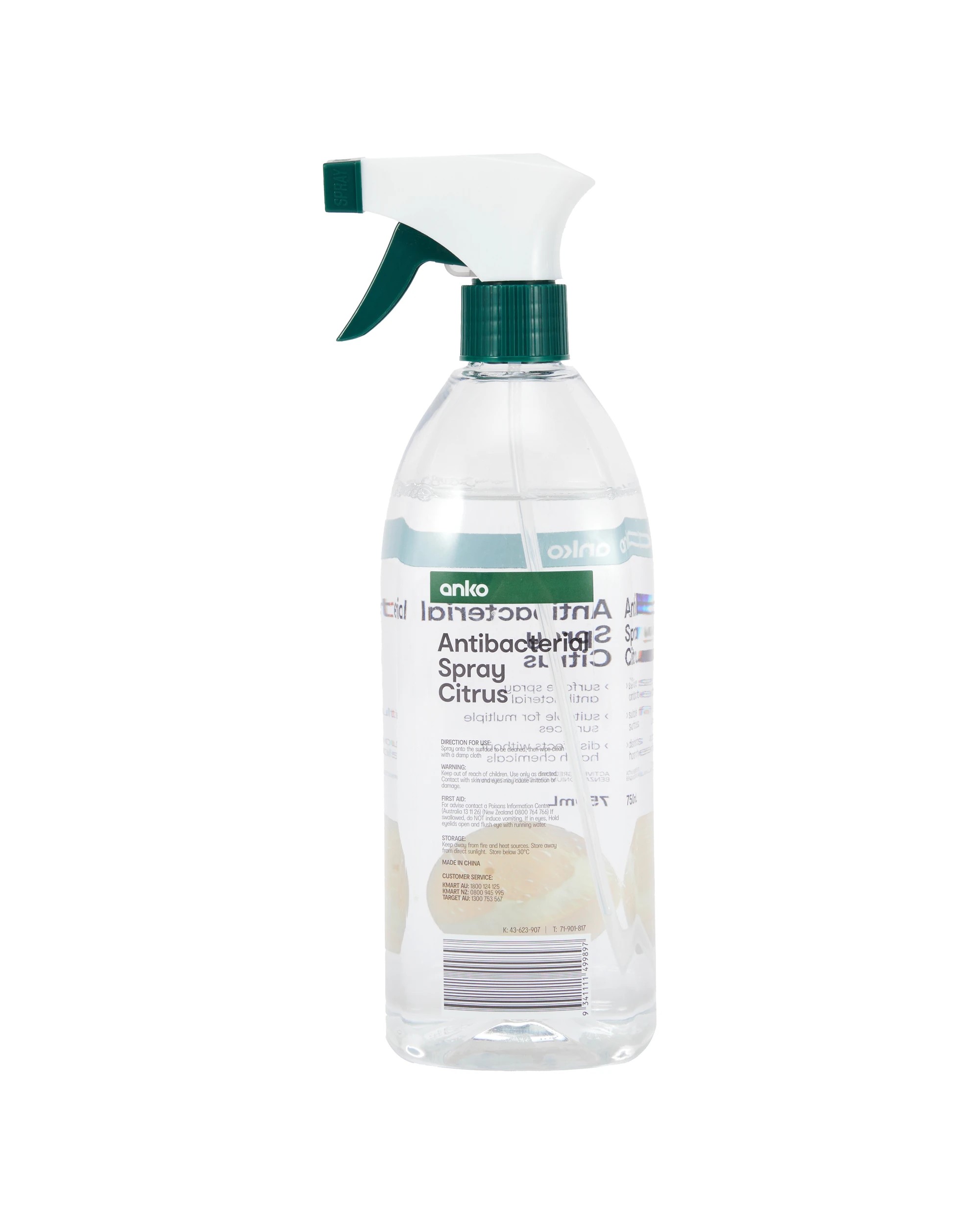 3 Antibacterial Spray Citrus 750ml, 3 of 3