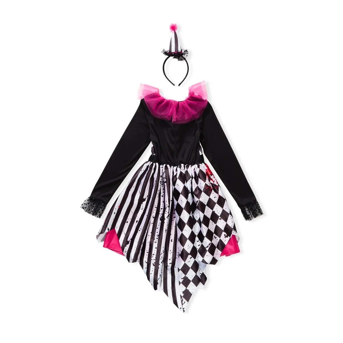 9 2 Piece Clown Costume - Ages 8+, 9 of 9