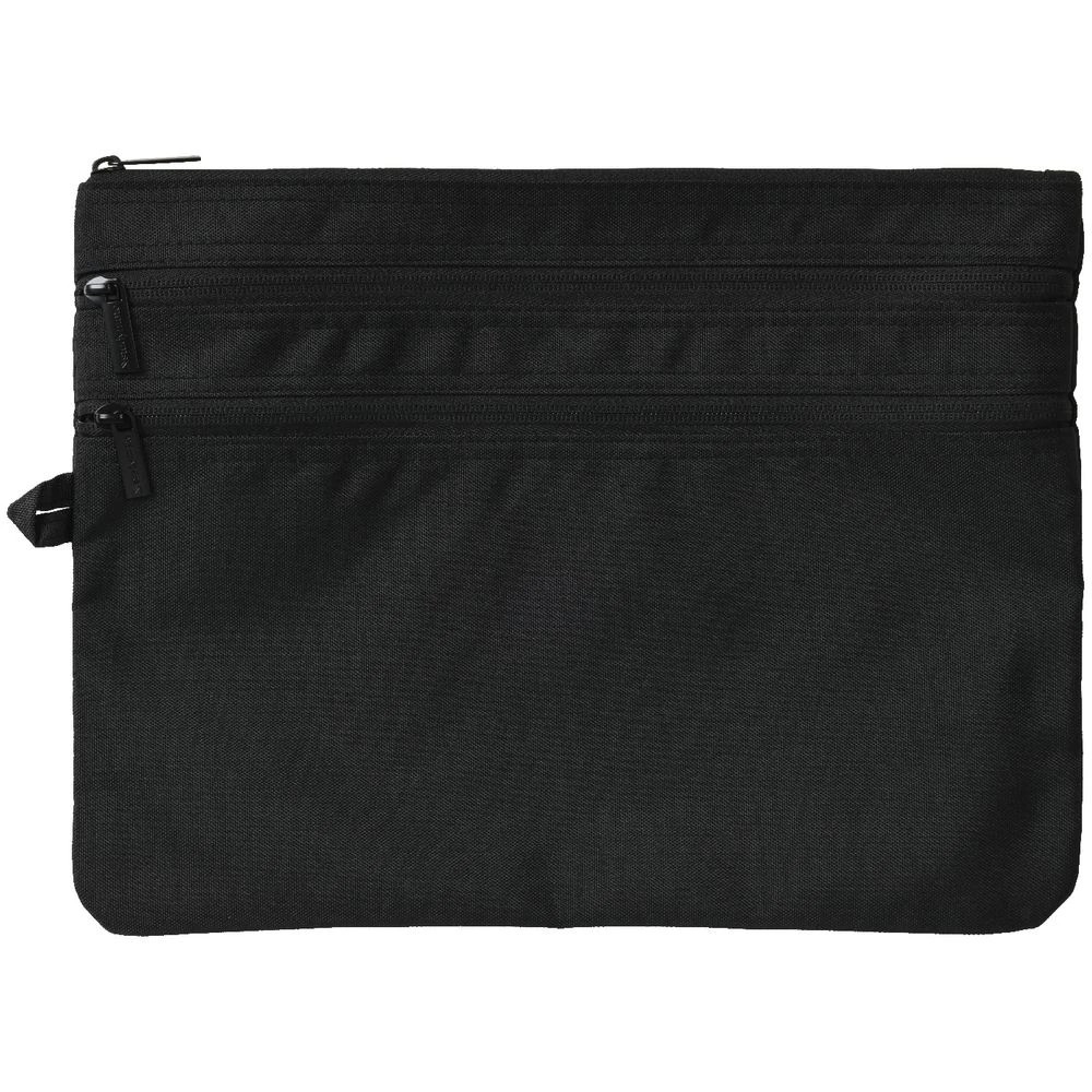 2 Studymate Triple Zip Pencil Case Black, 2 of 4