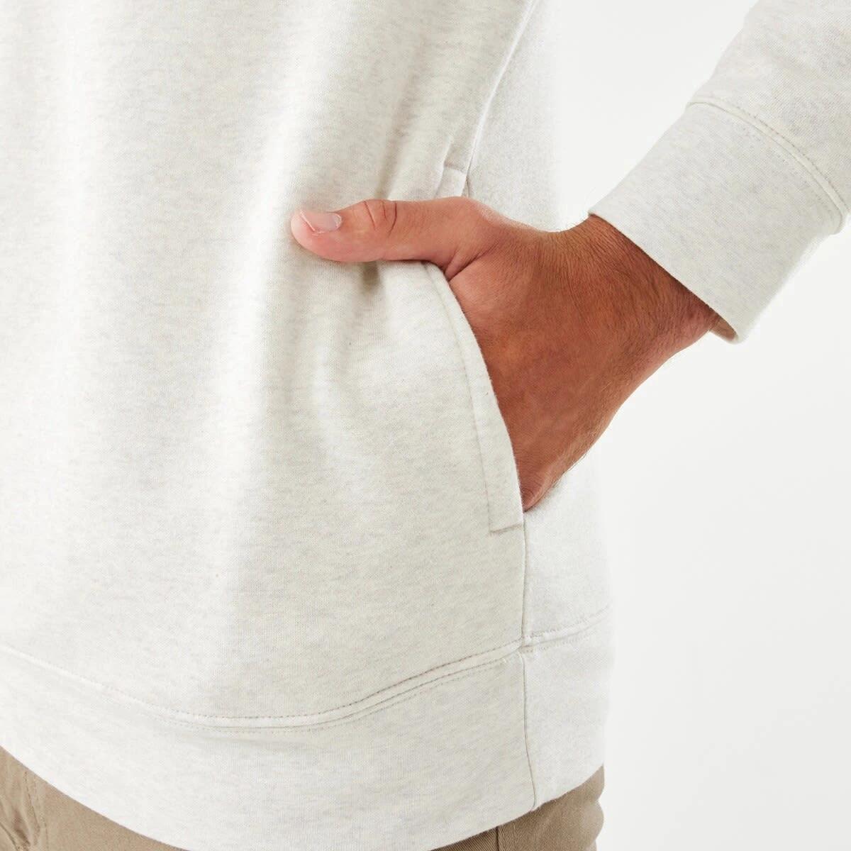 7 1/4 Zip Sweatshirt Bge Oatml, 7 of 7