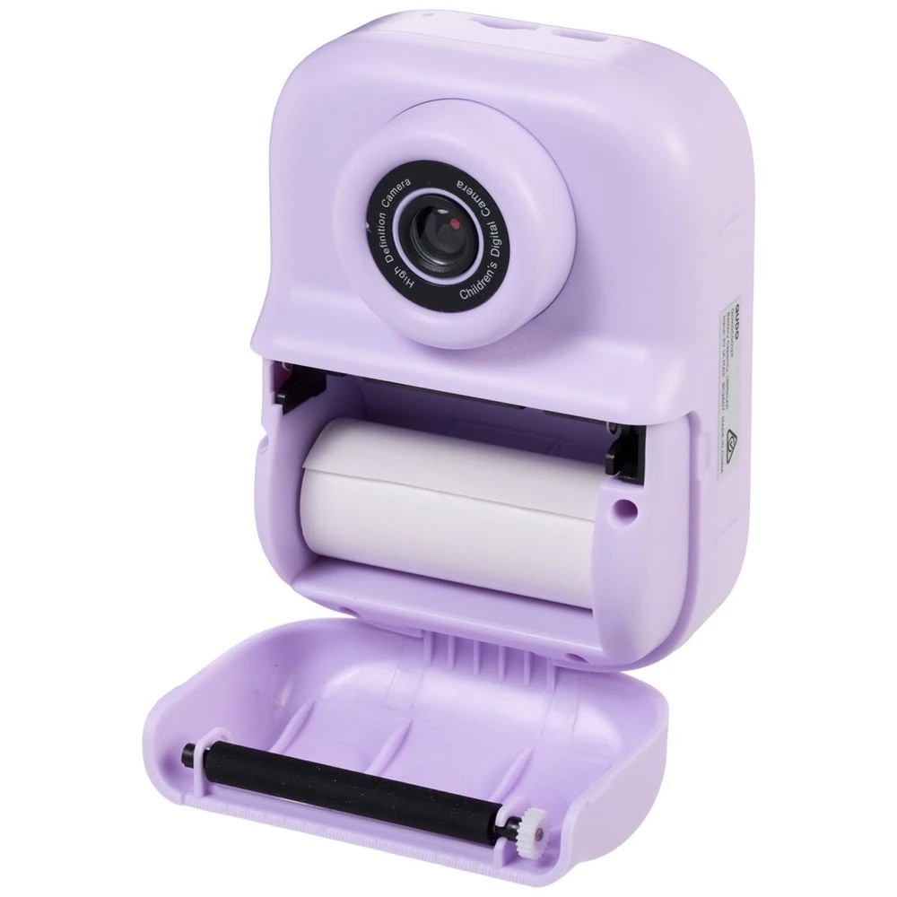 Qudo Kids Instant Print Camera Purple - Kmart