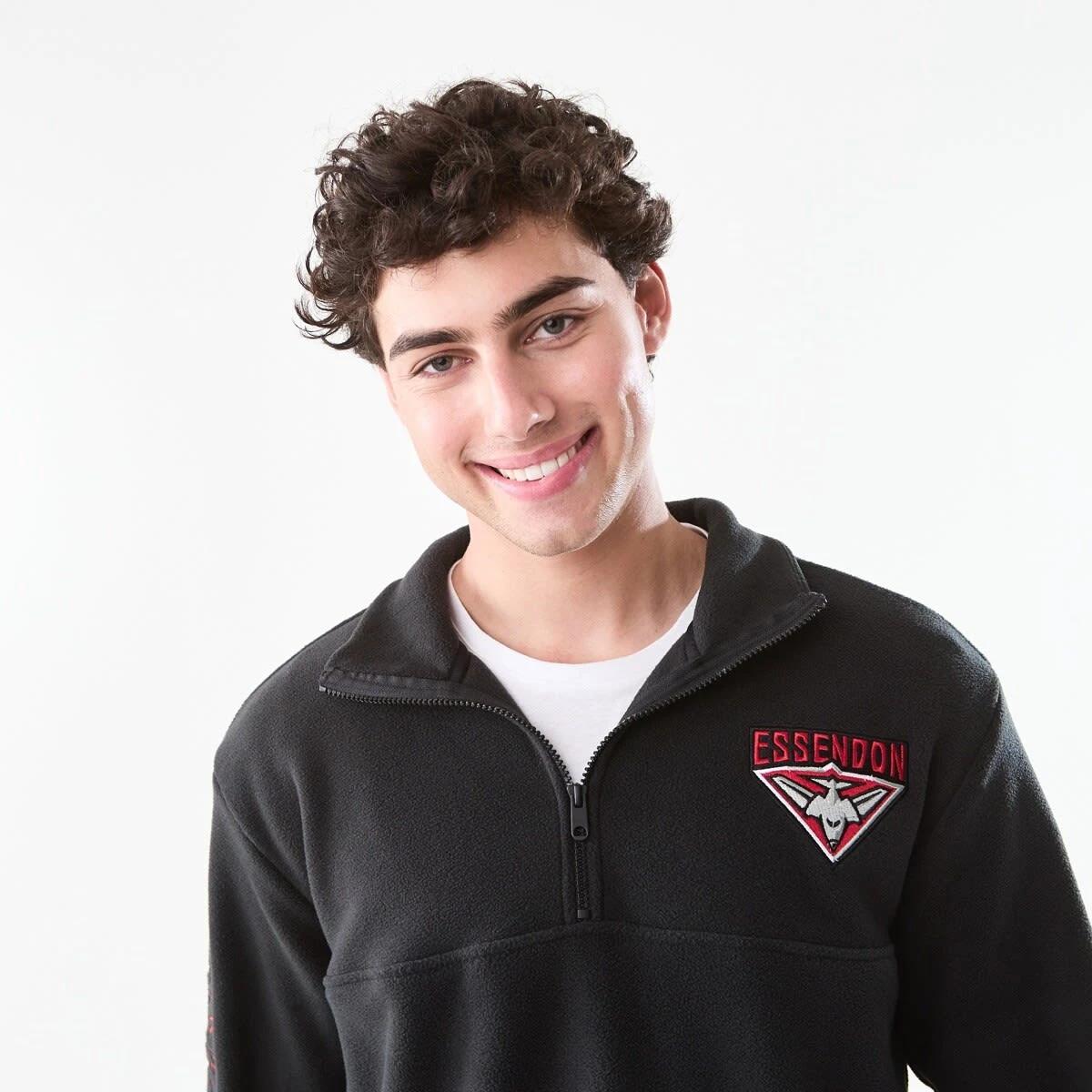 5 Official AFL Adult Polar Fleece Top Essendon, 5 of 9