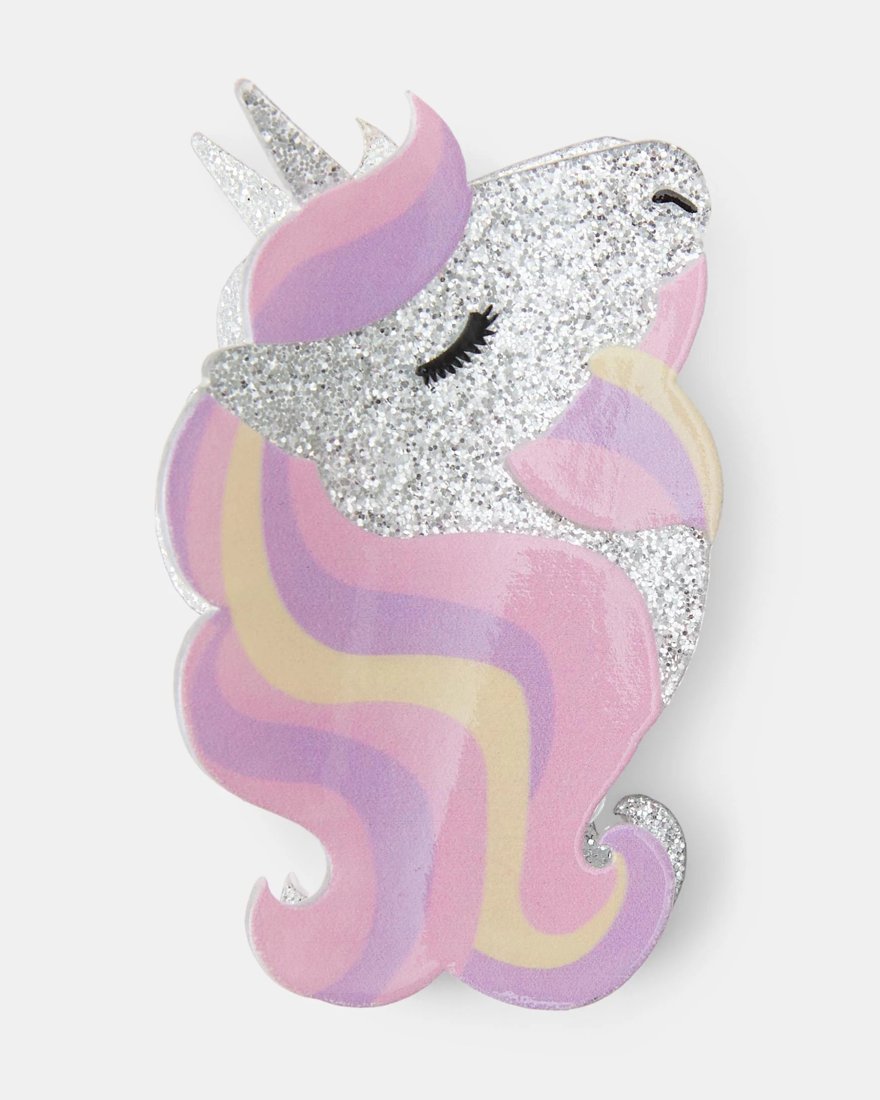 1 Unicorn Large Claw Hair Clip, 1 of 4