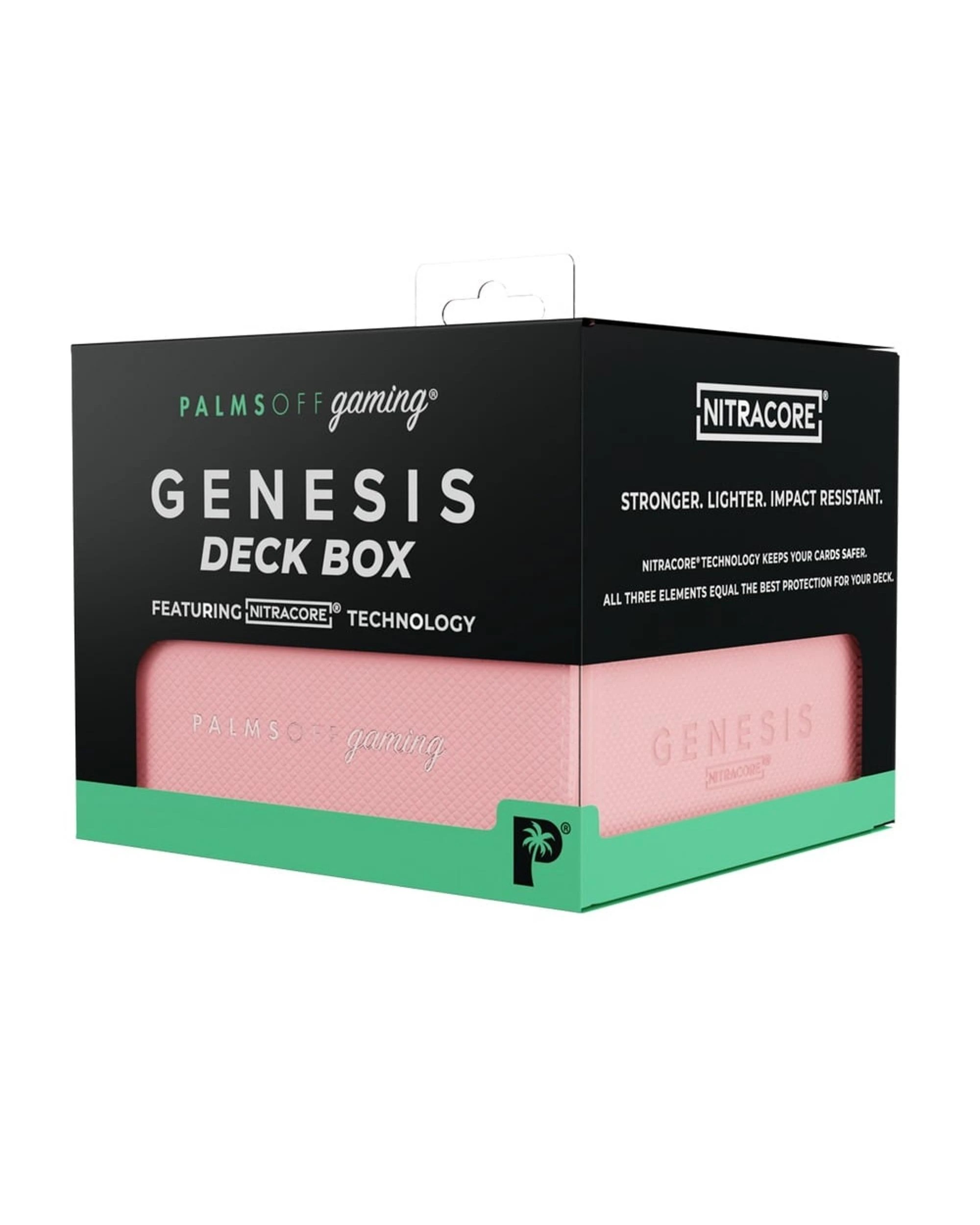 7 Palms Off Gaming Genesis Deck Box - Pink, 7 of 7