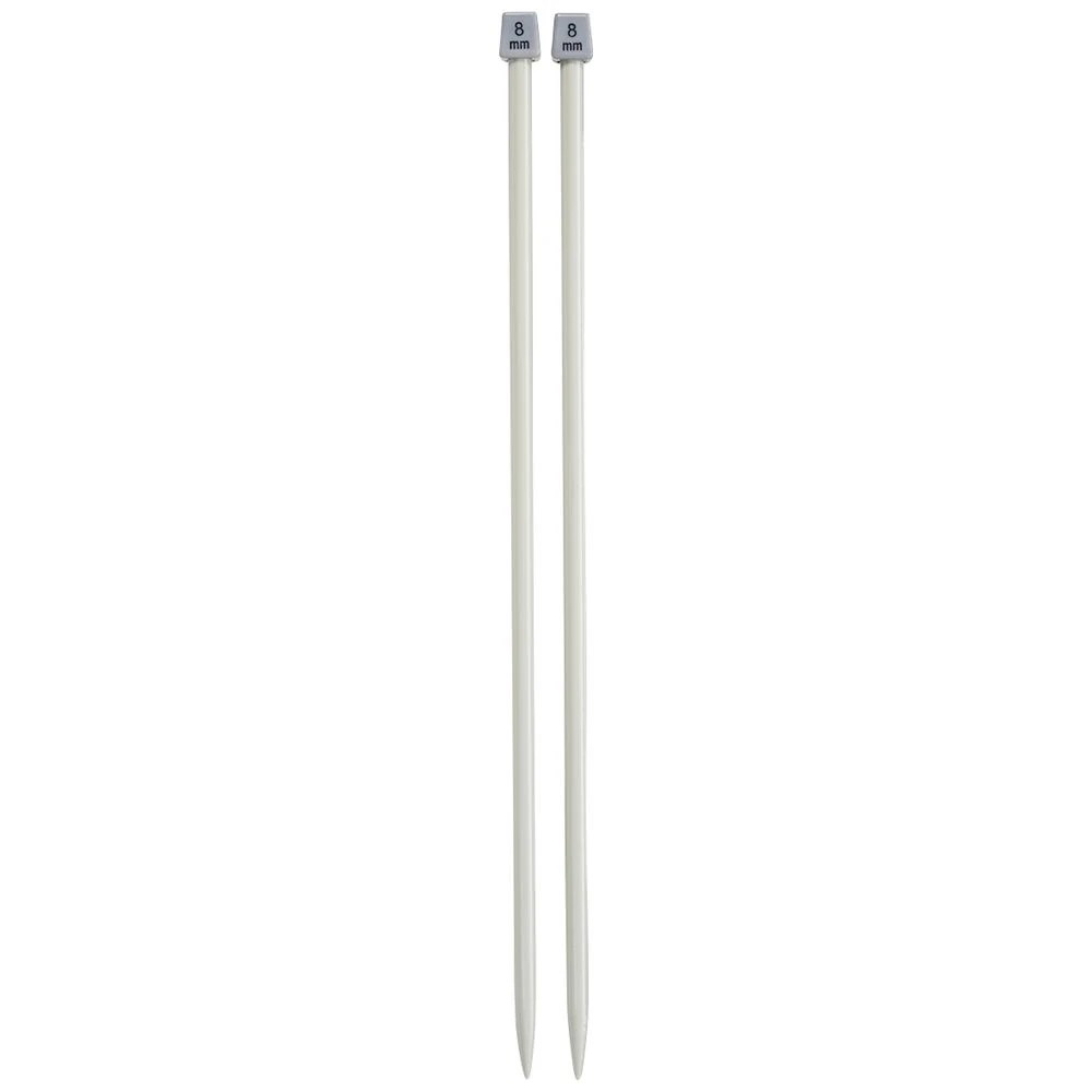 2 Born Aluminium Single-pointed Needles 8mm, 2 of 4
