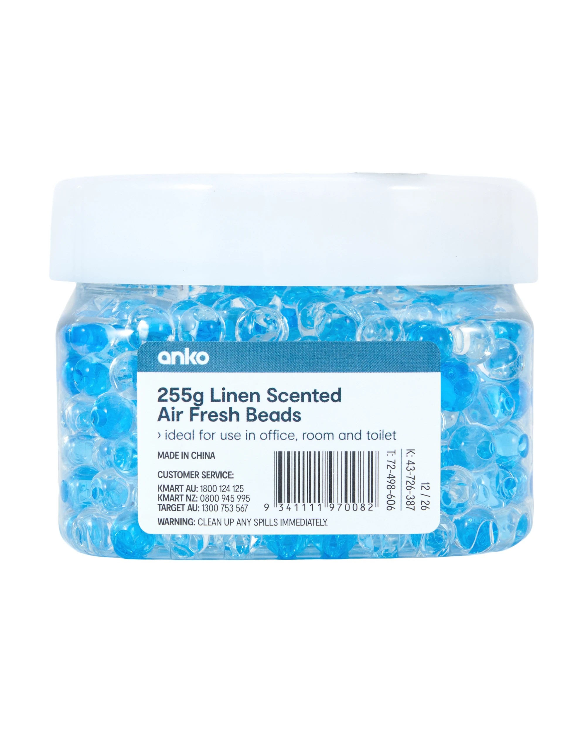 1 255g Linen Scented Air Fresh Beads, 1 of 3