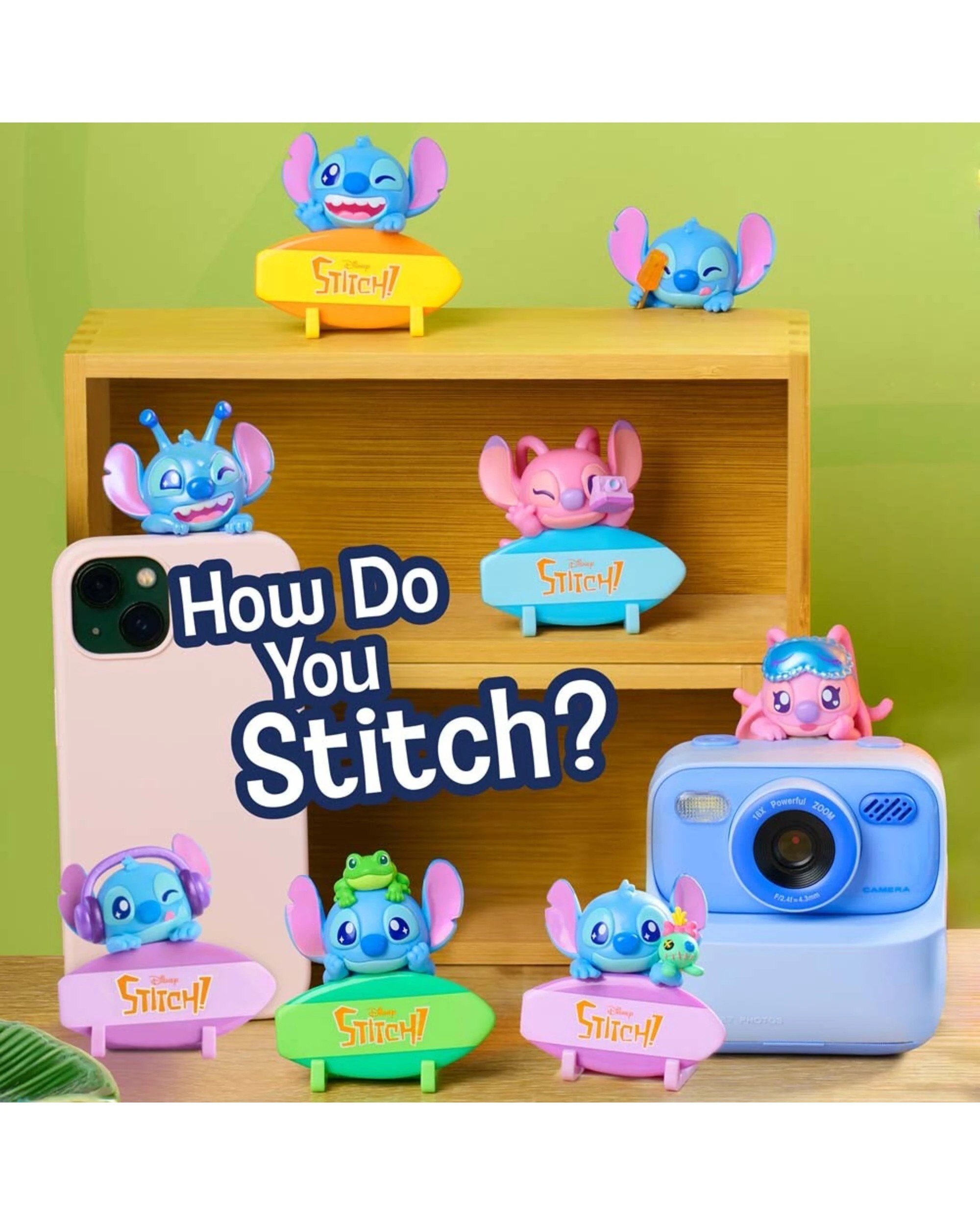 5 Disney - Lilo & Stitch - Attachmeez Mini Figure Blind Box (Single Box), 5 of 5