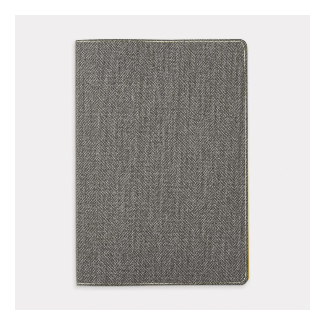 2 Otto A5 Herringbone Notebook 192 Pages Grey, 2 of 5