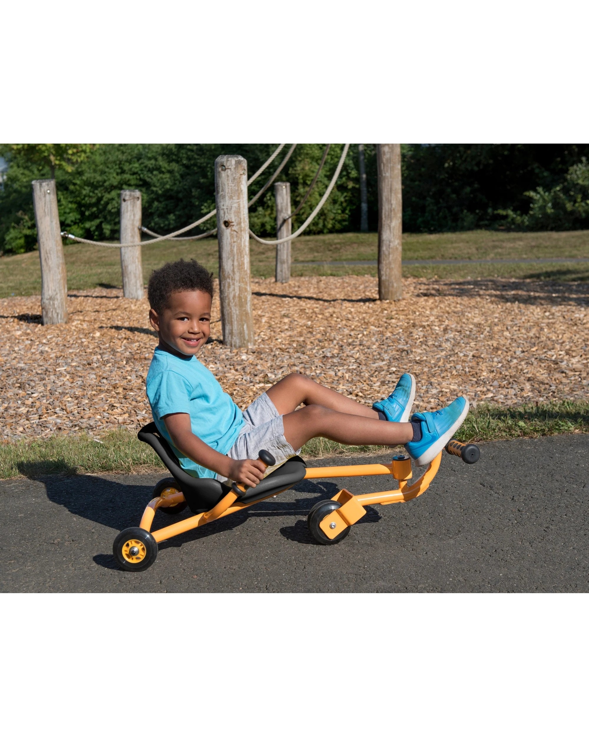 2 Top-Trike Speed Star Big Innovative Foot Steering Ride-On Toy - Multi, 2 of 3