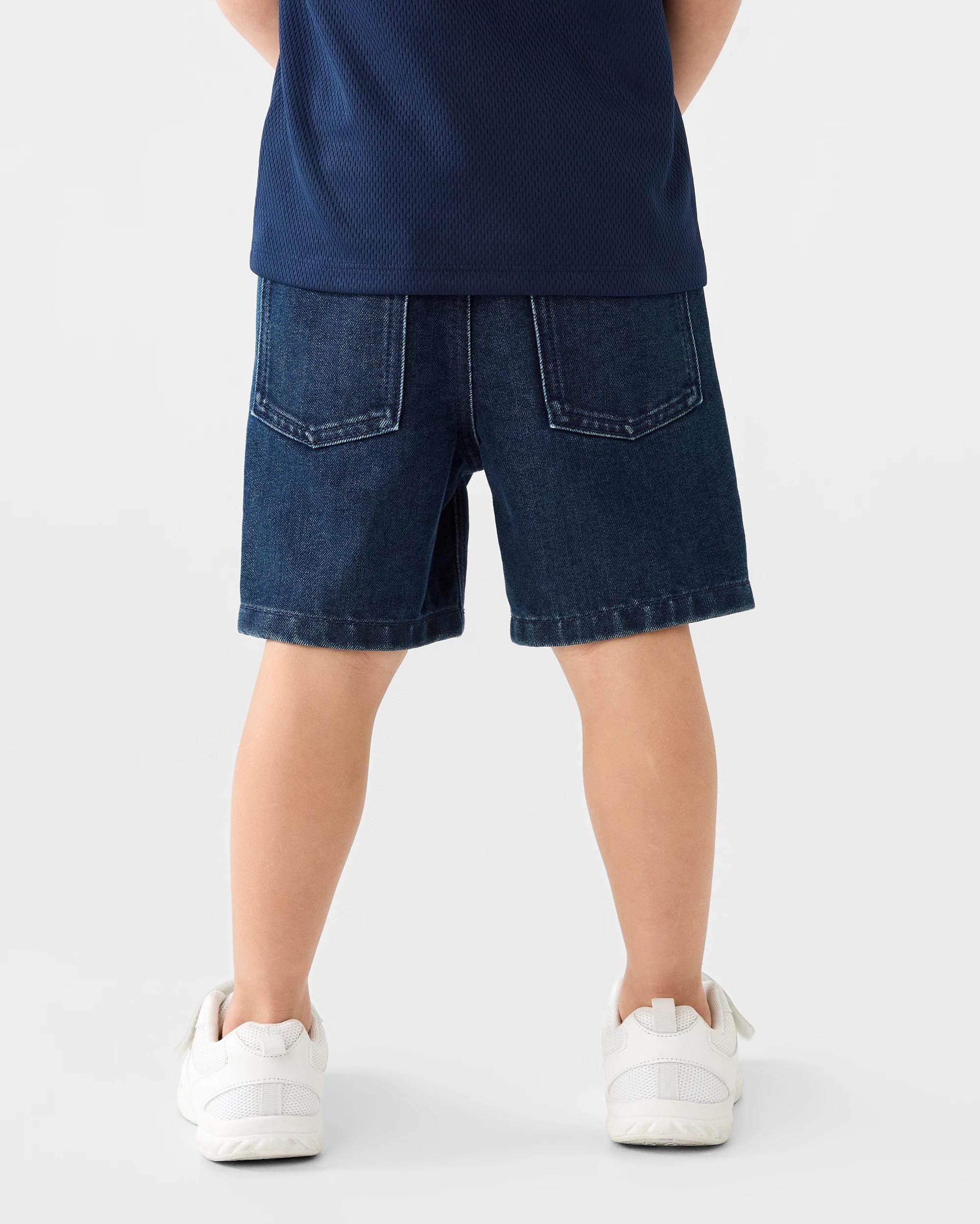 2 Denim Shorts Indigo Wsh, 2 of 6