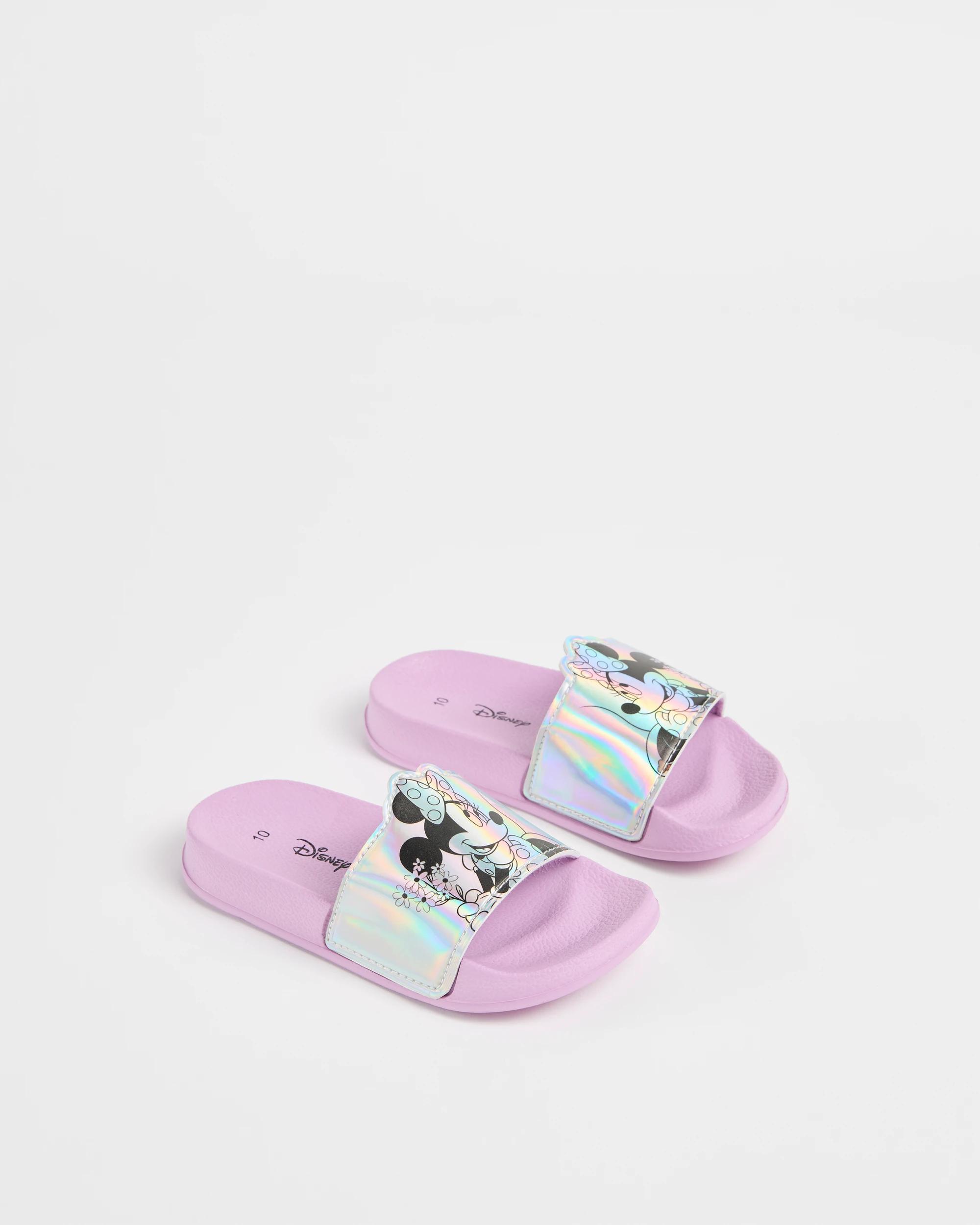 3 Girls Junior Disney Minnie Mouse Slide PINK, 3 of 3