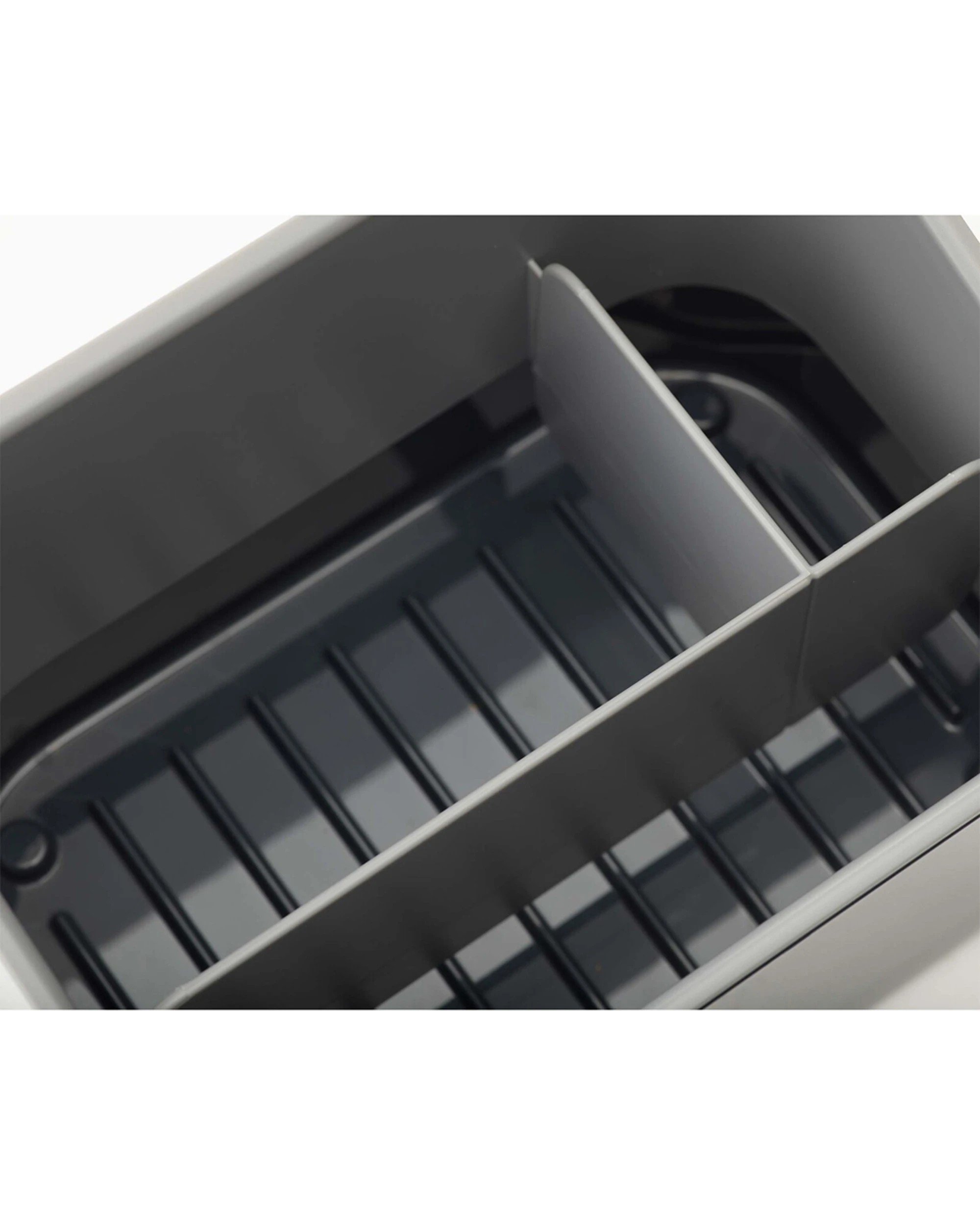 4 Joseph Joseph SinkStore Tiered Sink Tidy Organiser 18cm With Multiple Compartments - Grey, 4 of 5