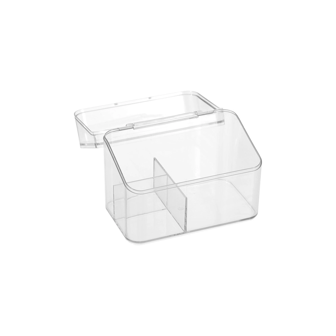 5 Boxsweden 4PK Cosmetics Flip Lid Box 14cm Durable Plastic - 3 Compartments
 - plain, 5 of 7