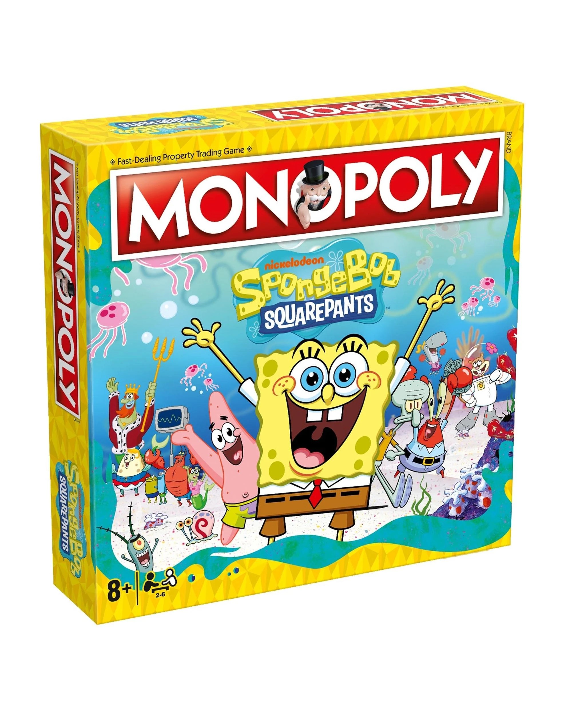 1 Monopoly: Spongebob Squarepants Edition Board Game, 1 of 5