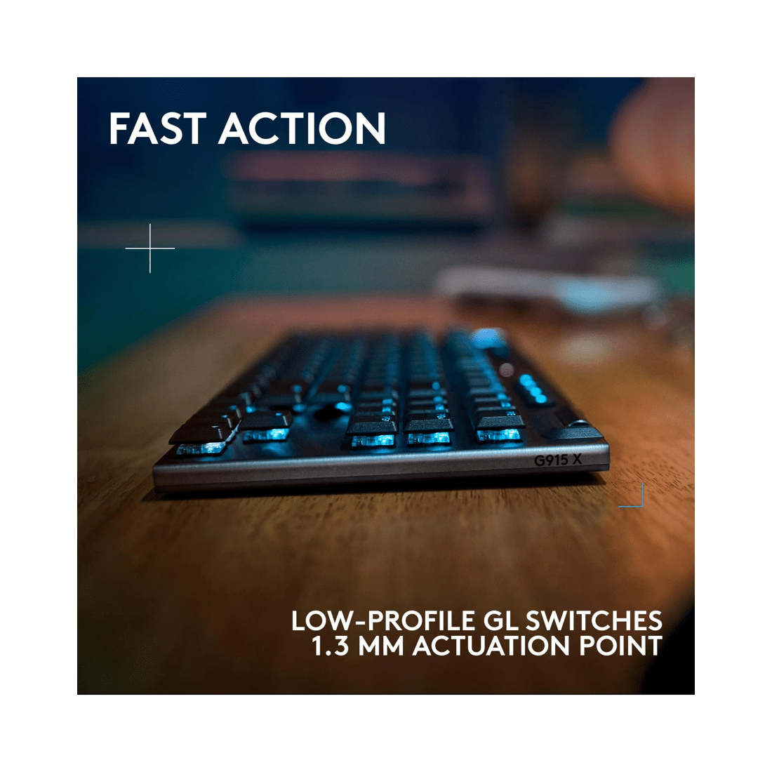 4 Logitech G915 X LIGHTSPEED TKL Low-Profile Wireless Gaming Keyboard - Black, 4 of 6