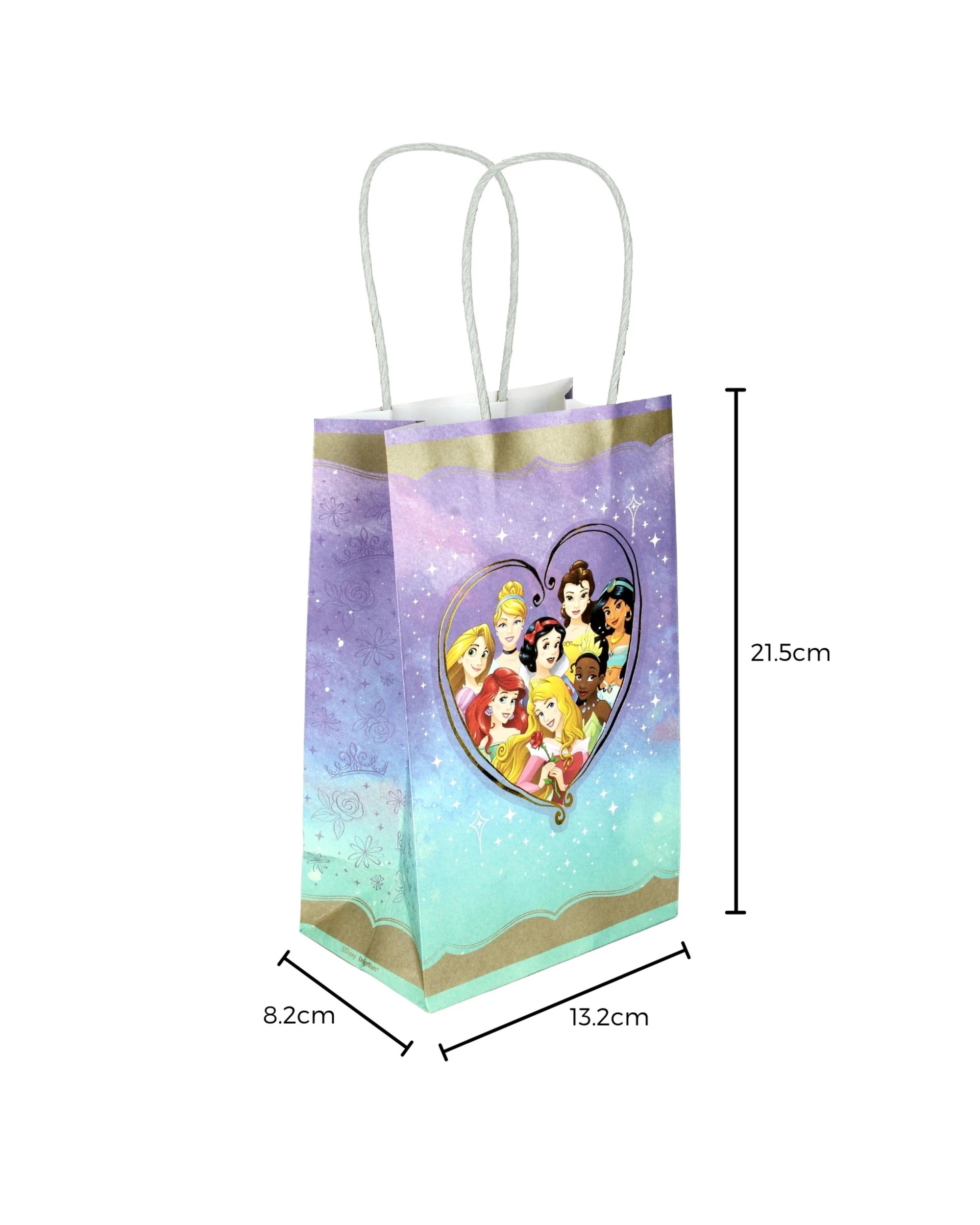 2 Disney Disney Princess Once Upon A Time Paper Gift Bags Pack of 8, 2 of 2