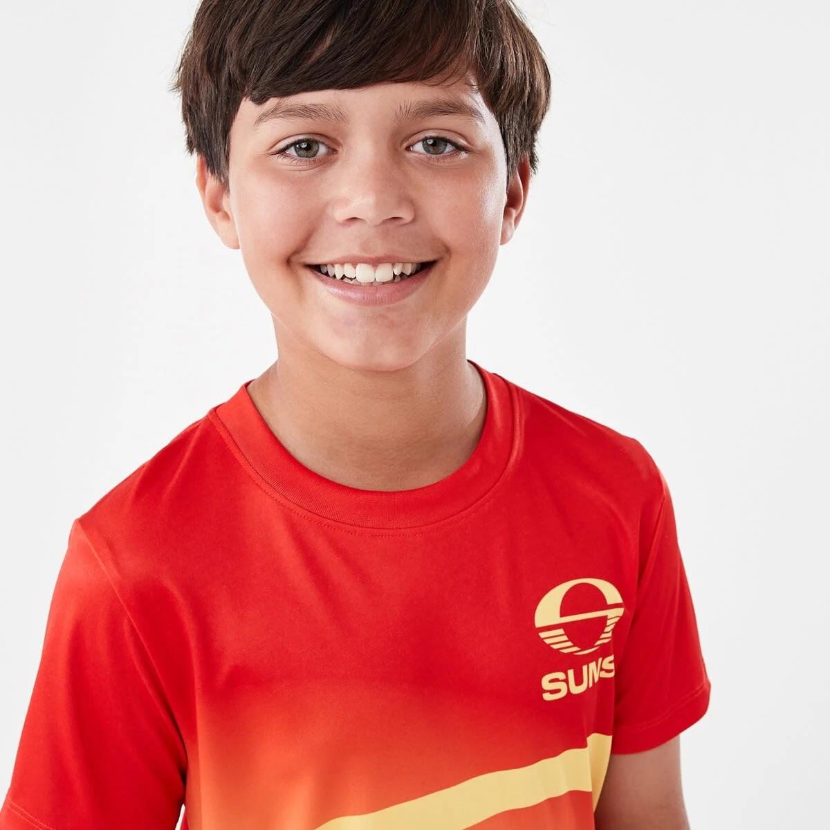 6 Official AFL Kids Training T-shirt Gc Suns, 6 of 10