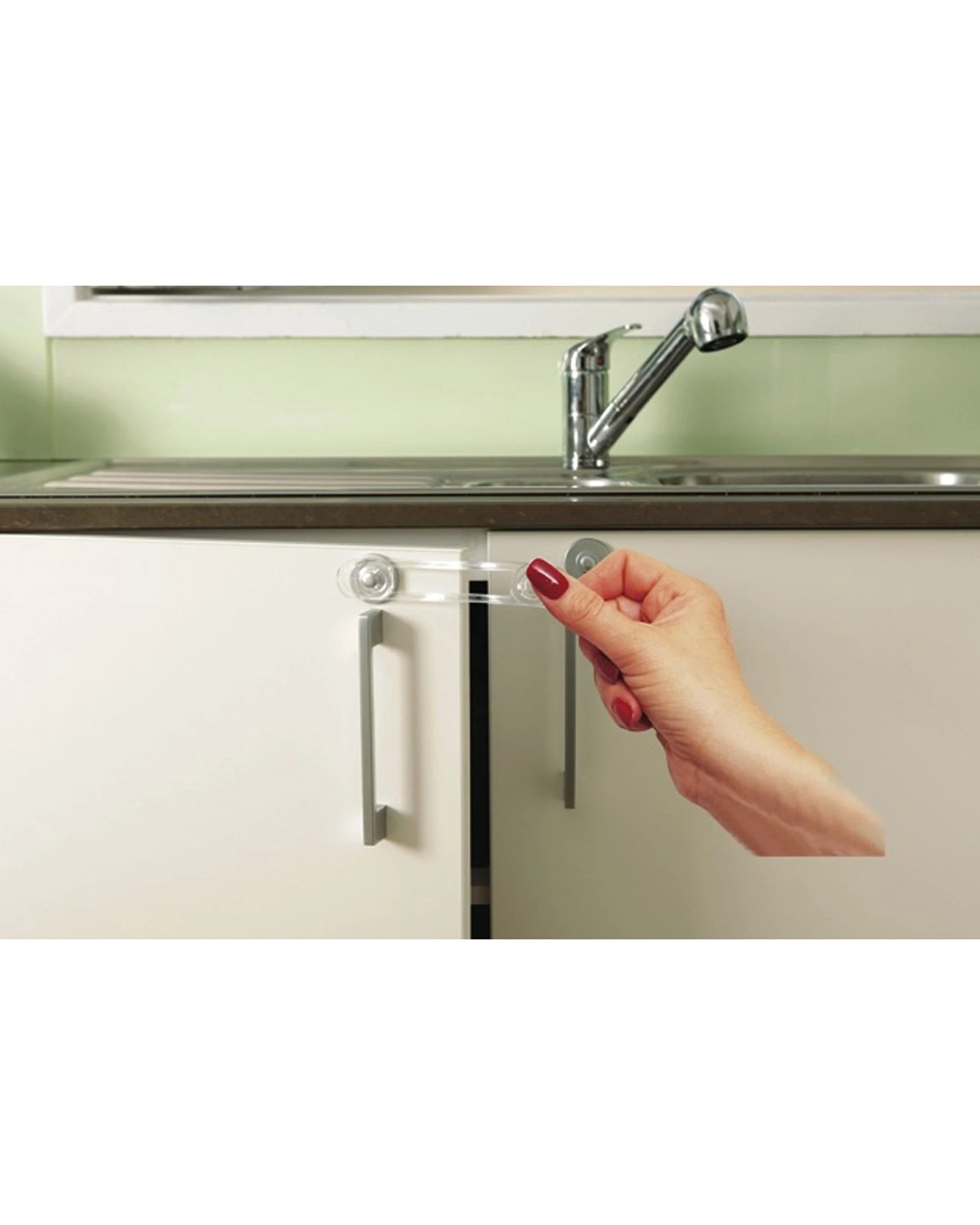 3 Dreambaby Baby Safety Multi Purpose Latch - Silver, 3 of 3