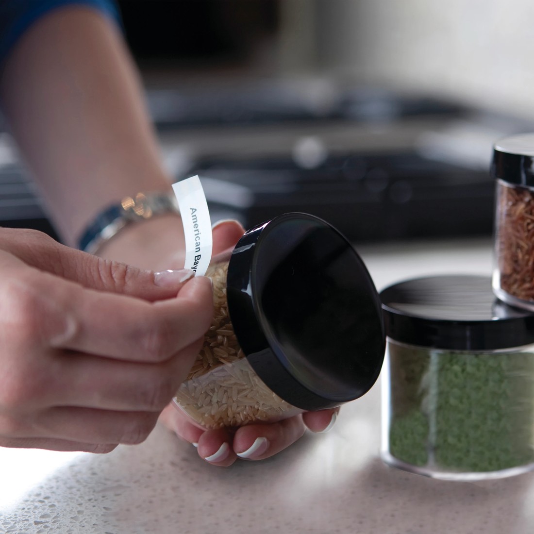 8 Dymo Letratag Plastic Tape, 8 of 8