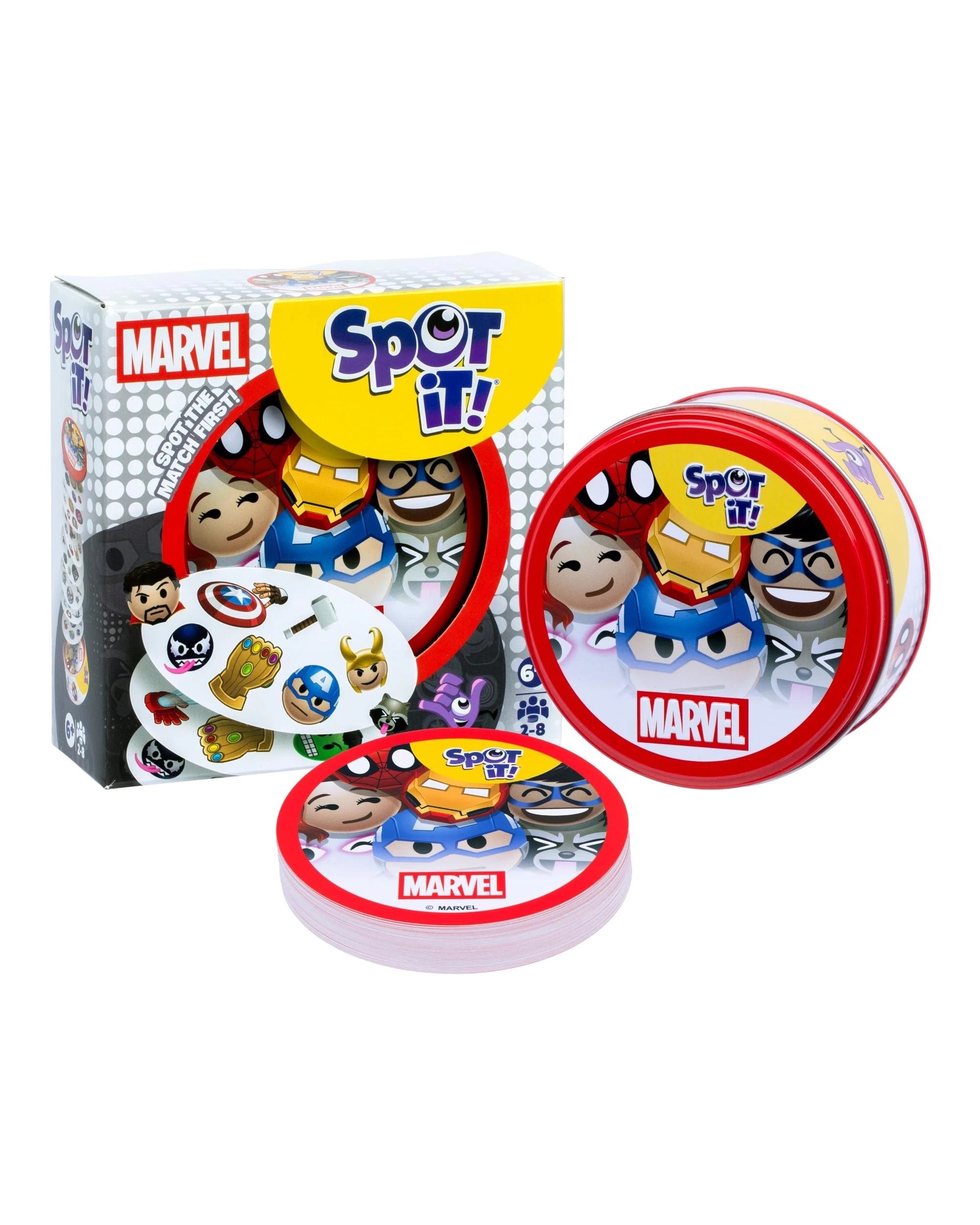 2 Spot It Marvel - Refresh -  Card Game, 2 of 8