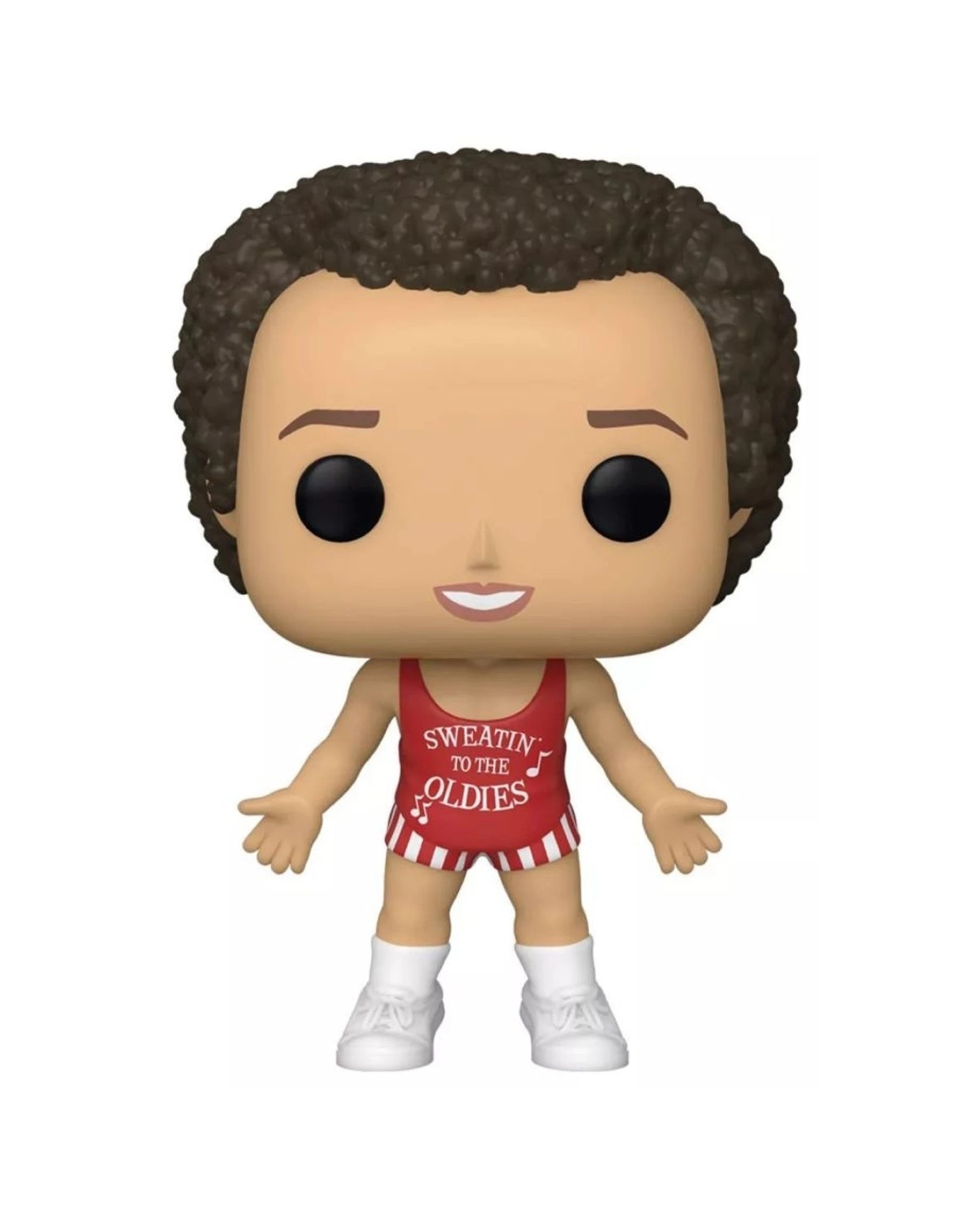 1 Pop Vinyl Figurine Icons Richard Simmons 10cm Vinyl Collectible Figure - Red, 1 of 3