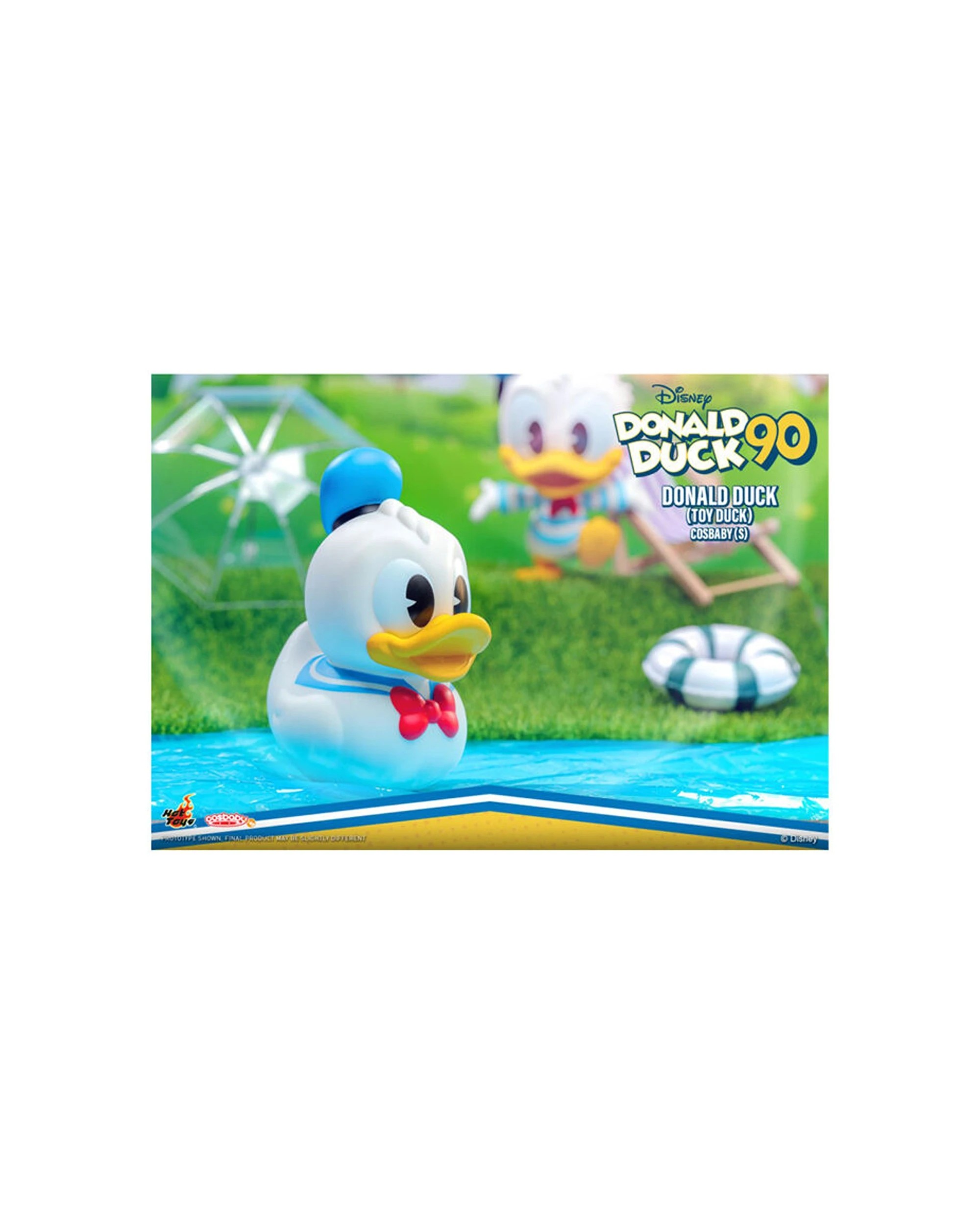 3 Donald Duck Toy Duck 90th Anniv Cosbaby Hot Toys Action Figure Toy Collectible, 3 of 3