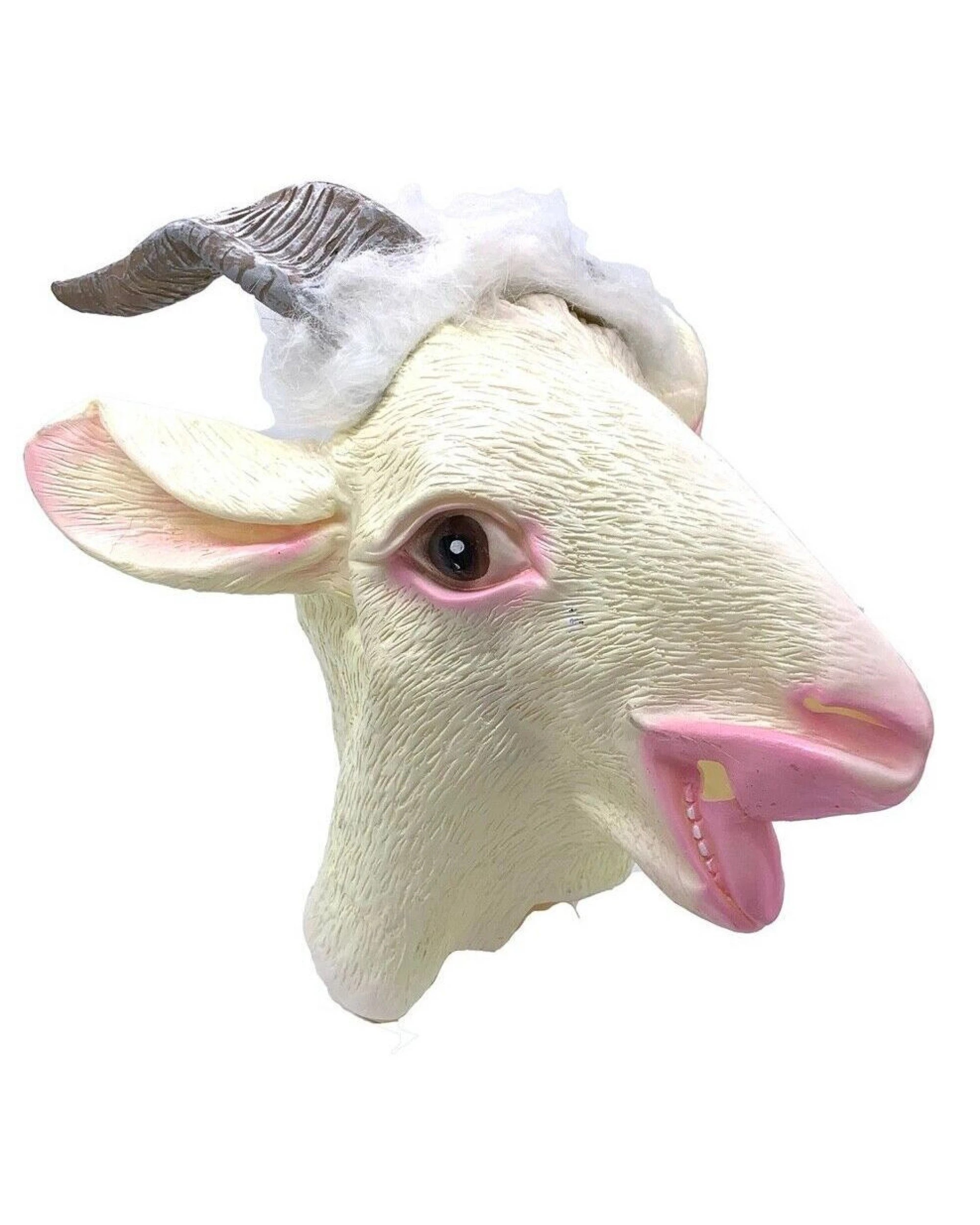 2 BR Costumes Rubber Sheep Mask for Halloween Costume and Cosplay, 2 of 3
