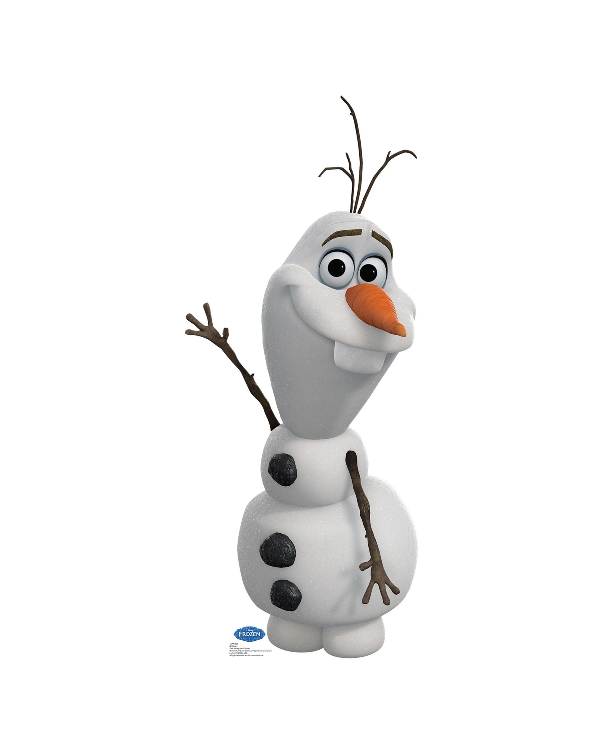 1 Disney Frozen's Olaf Stand Up Photo Prop, 1 of 1