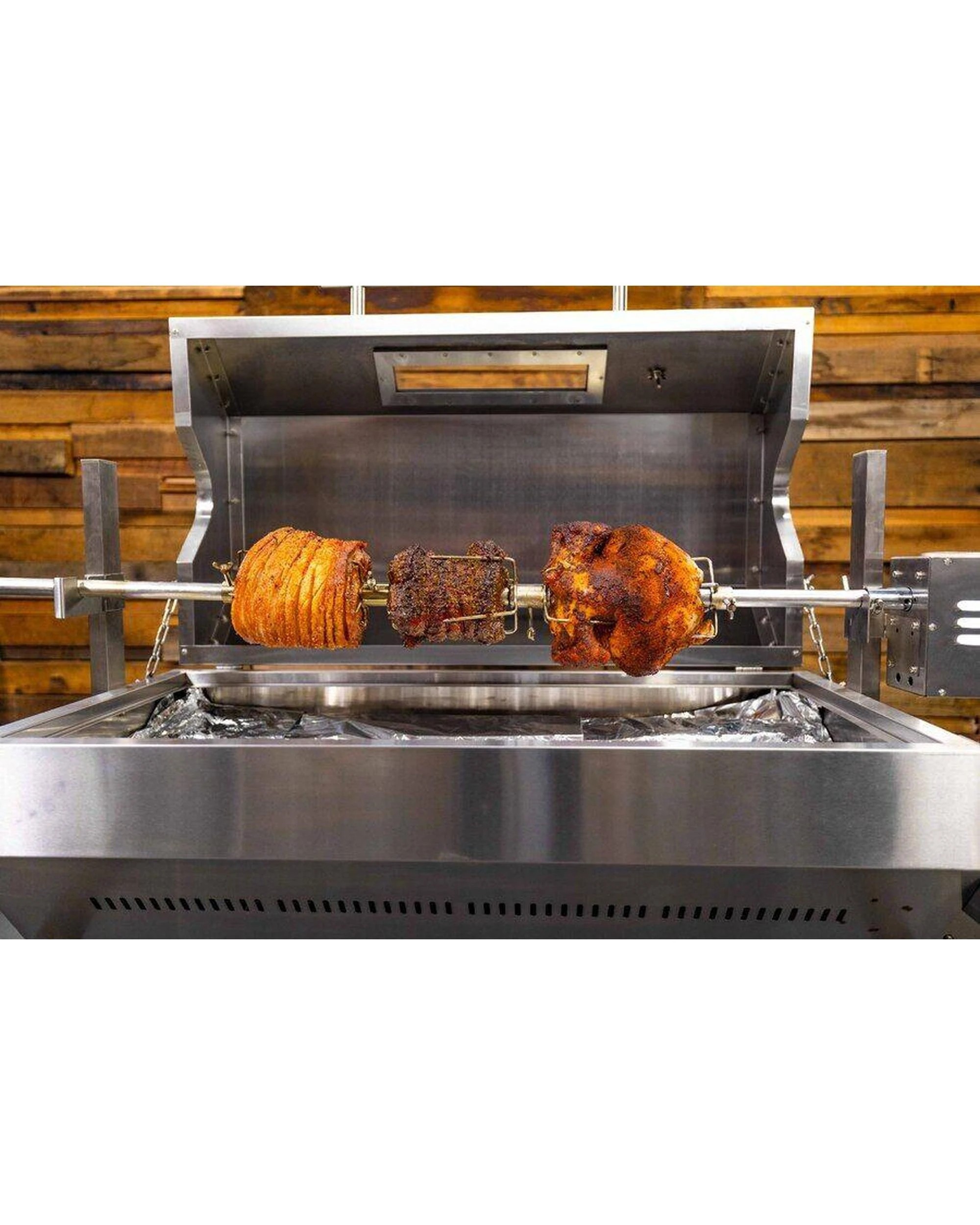 6 Flaming Coals 1200 mm Skewer - Stainless Steel - 22mm round, 6 of 9