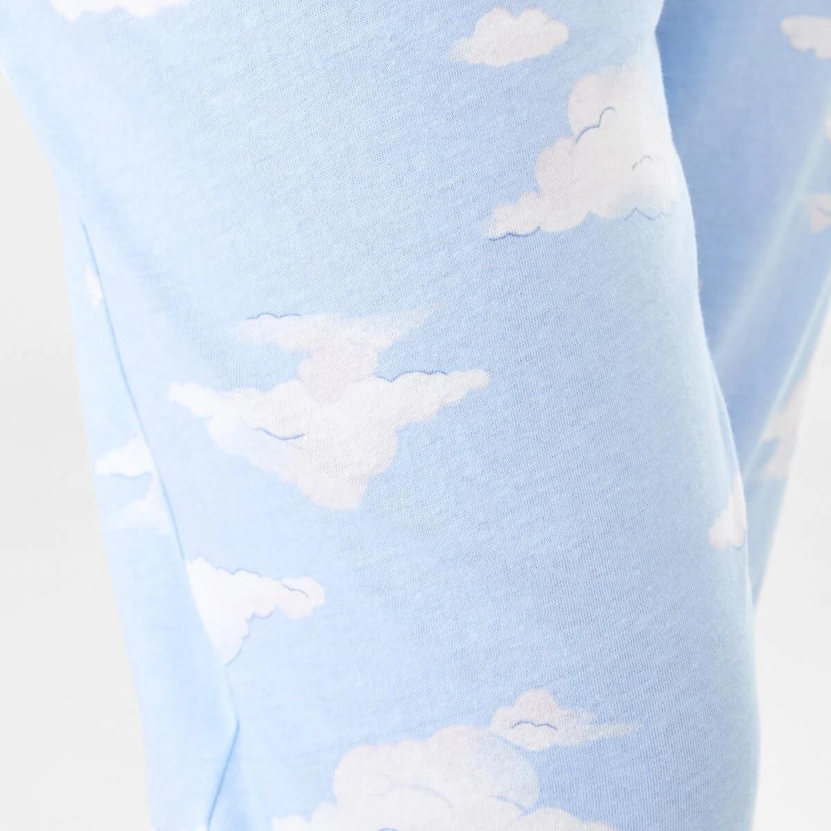 6 Printed Knit Cuffed Pants Cloud, 6 of 6
