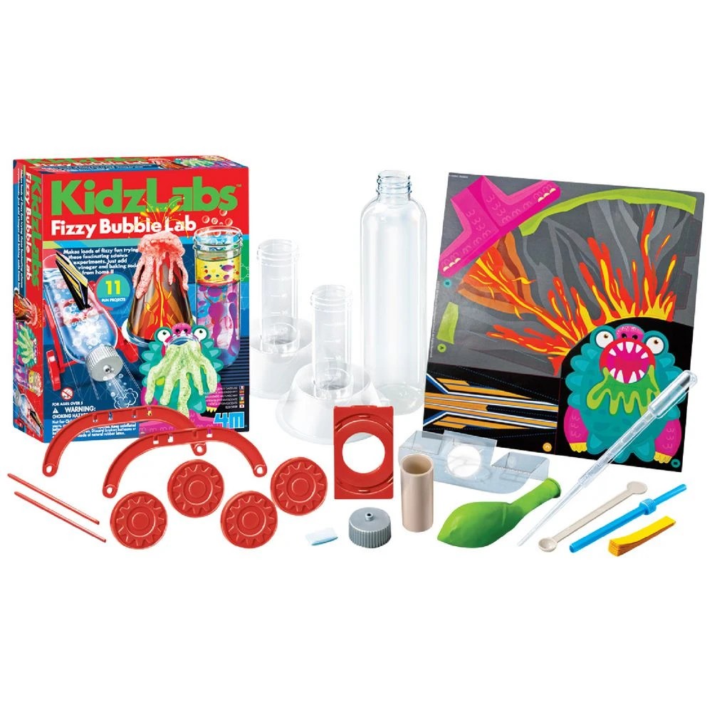 3 4M Kidzlabs Fizzy Bubble Lab Kit, 3 of 6