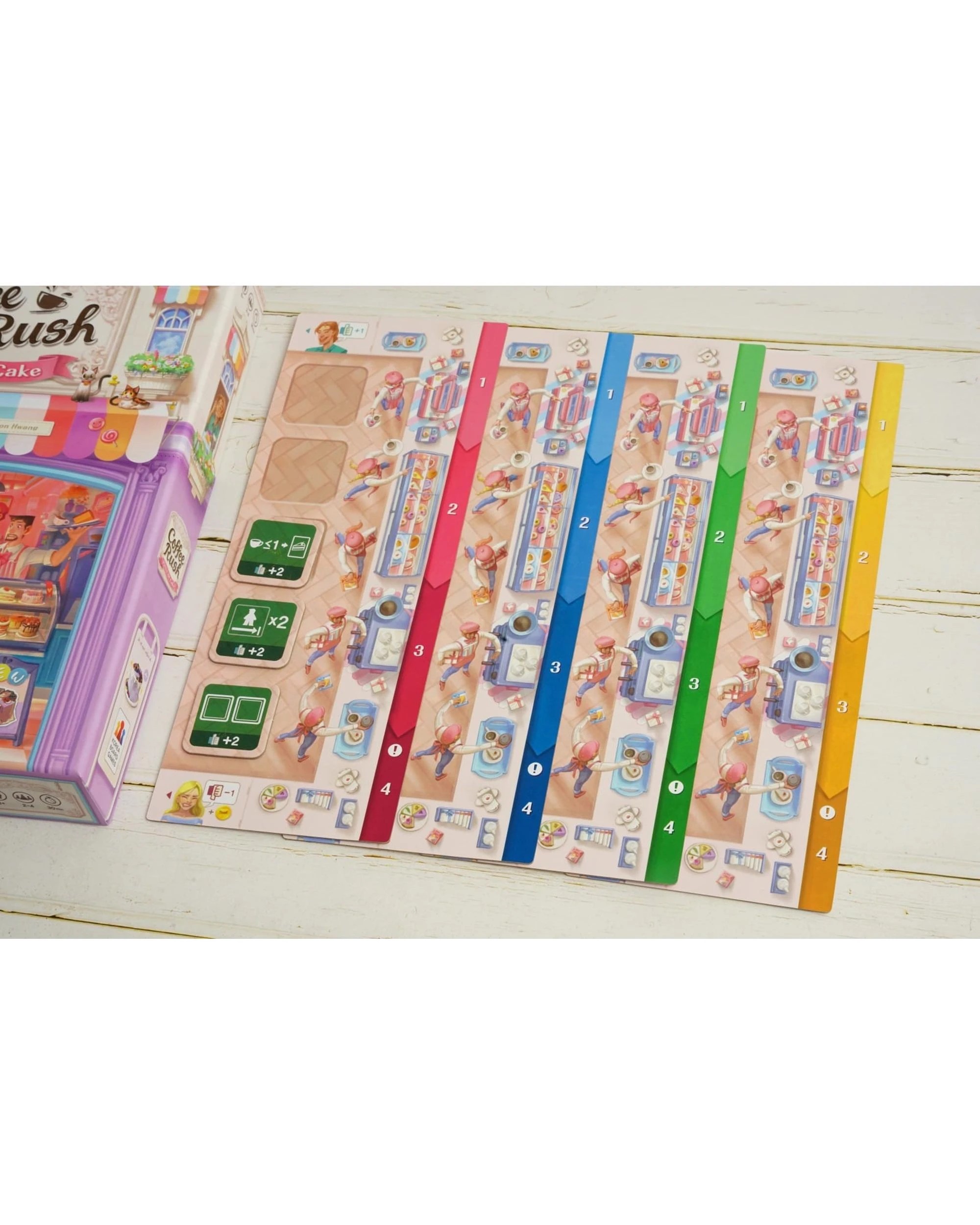 5 Coffee Rush Piece of Cake Expansion Board Game, 5 of 10