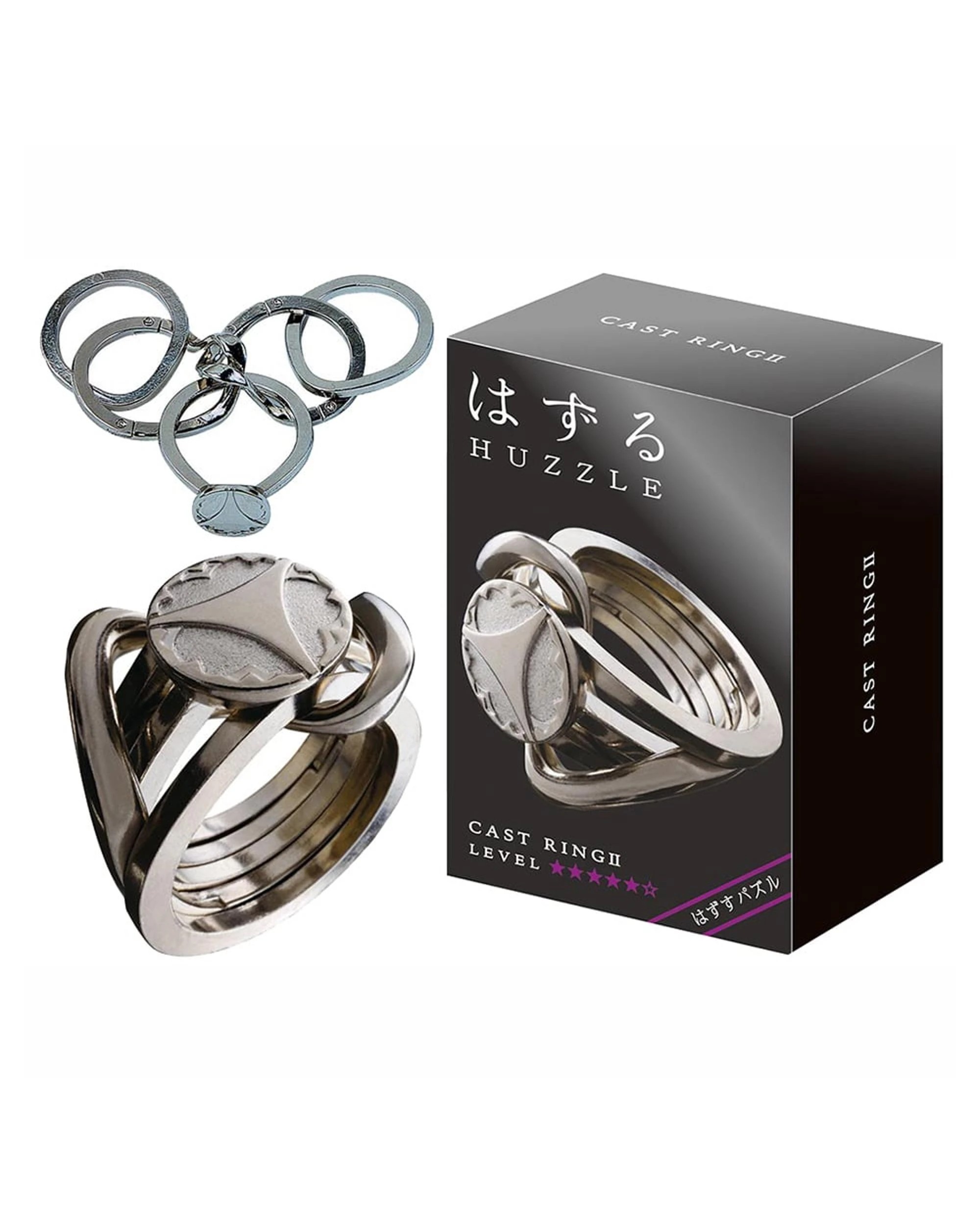 1 Hanayama Level 5 Cast Ring II Puzzle, 1 of 1
