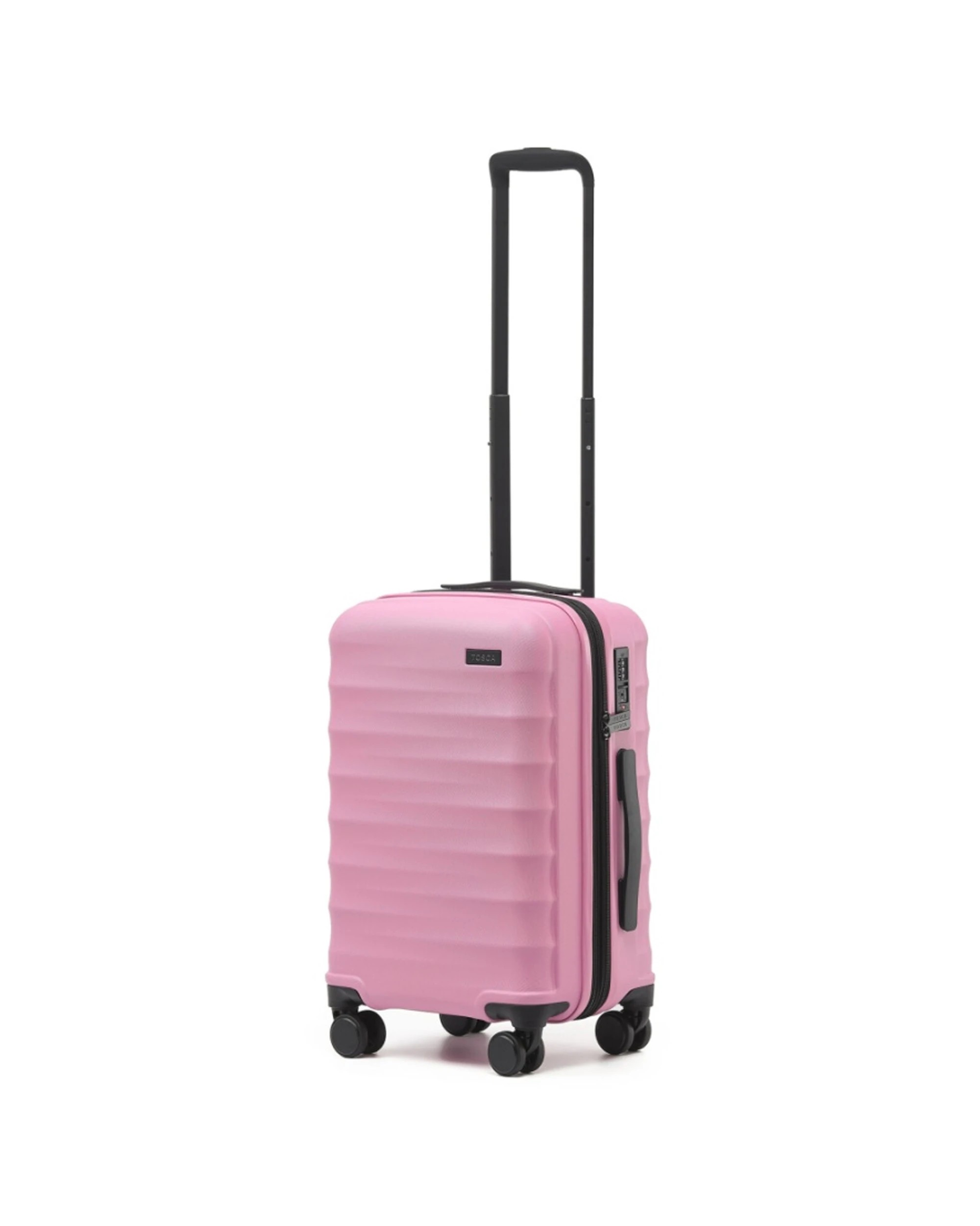 1 Tosca Individual Onboard Case Hard Shell Spinner Wheels Lock 20in - Pink, 1 of 6